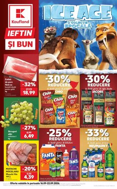 Catalogul cu oferte Kaufland valabil de la 16.09.2026