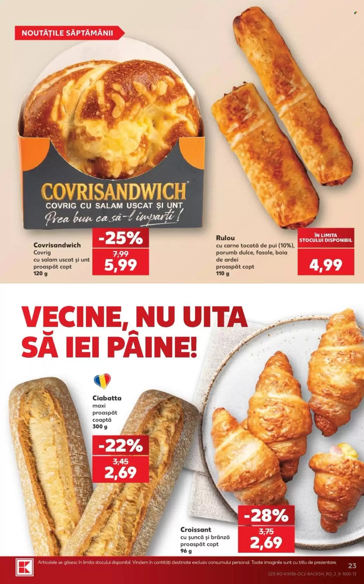 Catalogul cu oferte Kaufland valabil de la 16.09.2026 - Pagina 23.