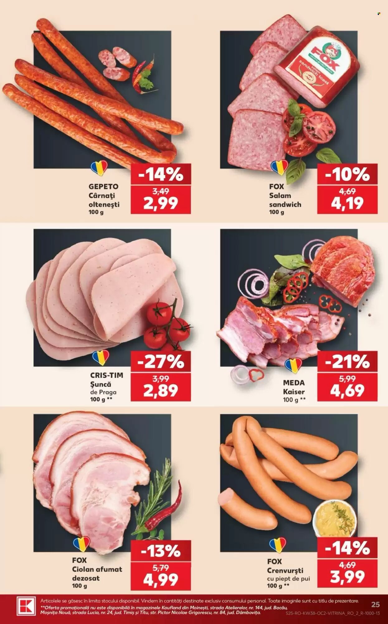 Catalogul cu oferte Kaufland valabil de la 16.09.2026 - Pagina 25.