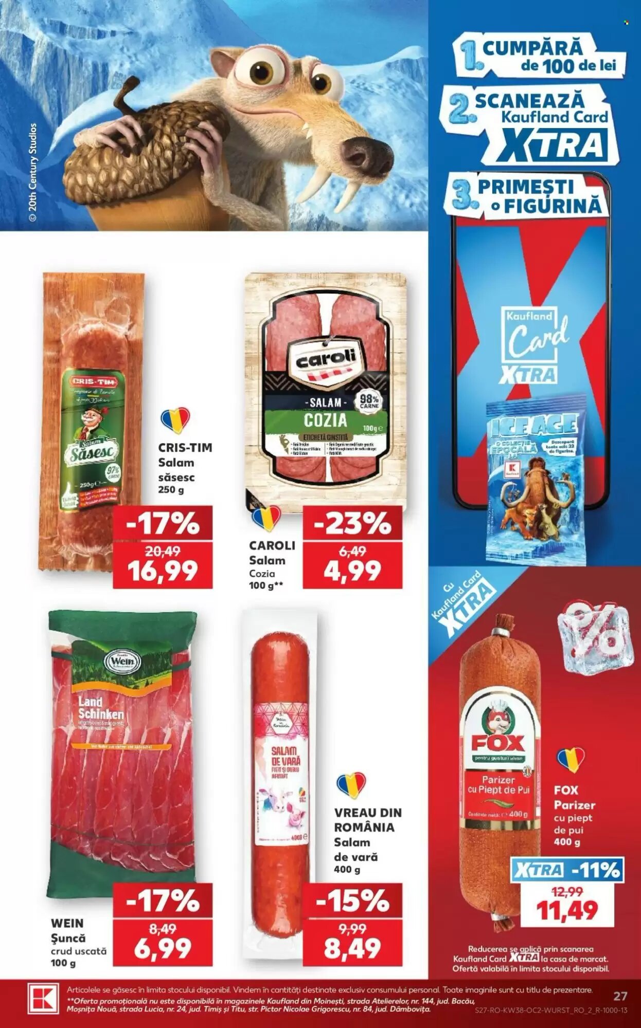 Catalogul cu oferte Kaufland valabil de la 16.09.2026 - Pagina 27.