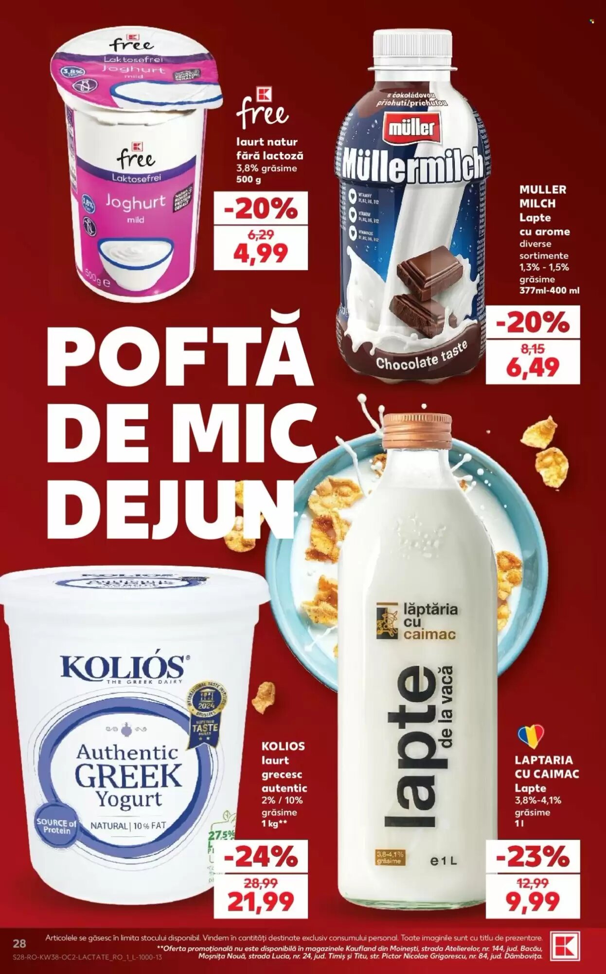 Catalogul cu oferte Kaufland valabil de la 16.09.2026 - Pagina 28.
