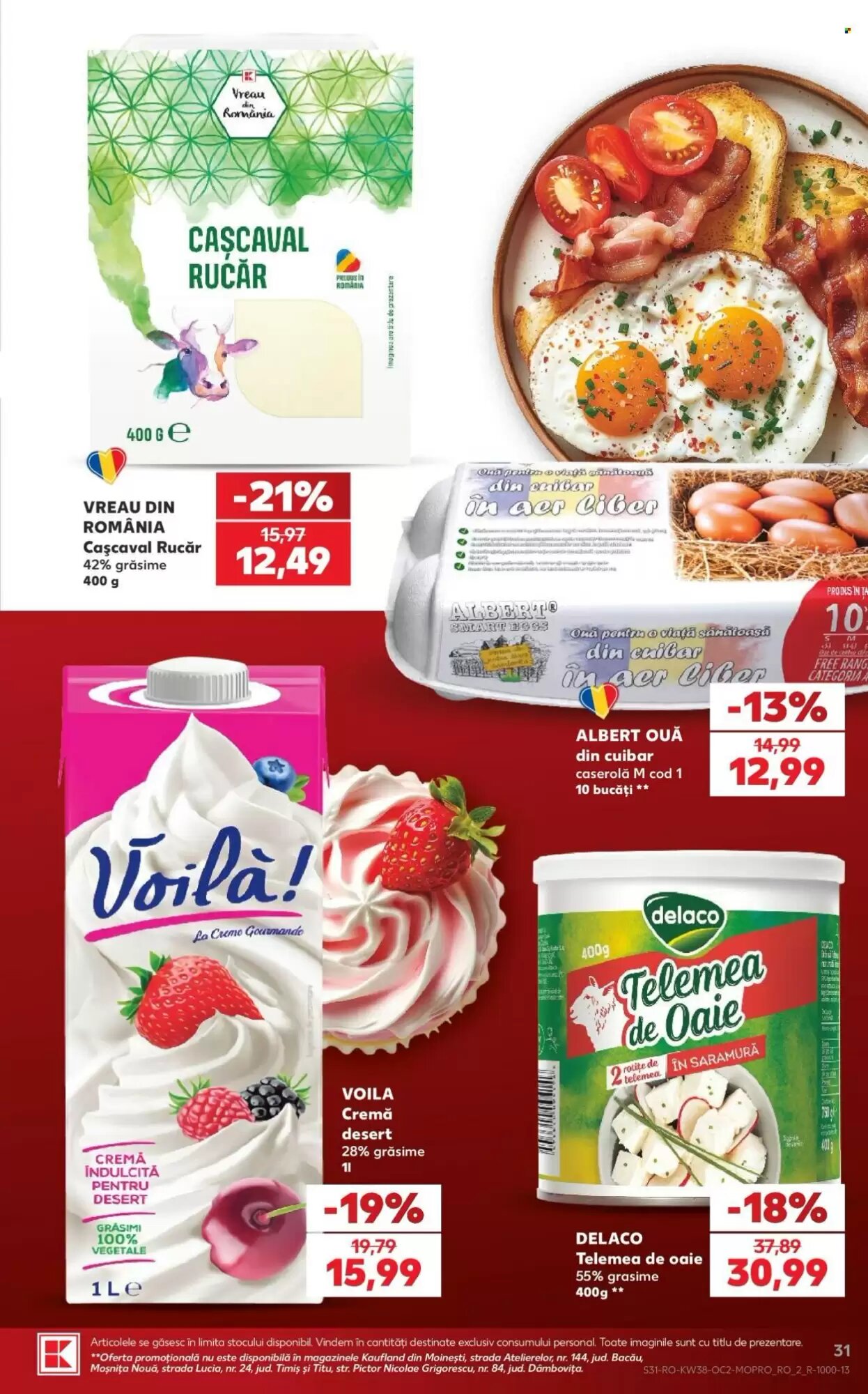 Catalogul cu oferte Kaufland valabil de la 16.09.2026 - Pagina 31.