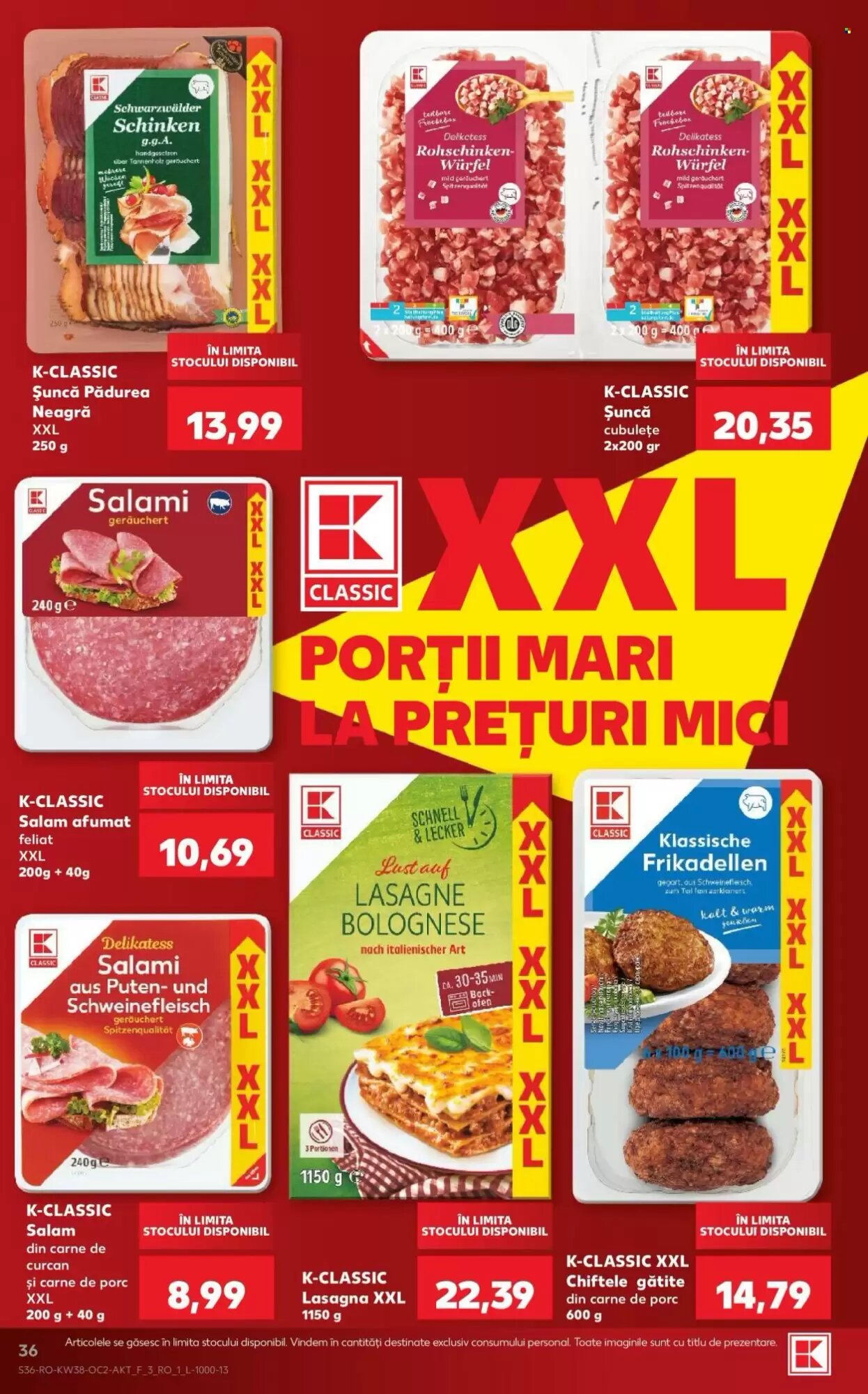 Catalogul cu oferte Kaufland valabil de la 16.09.2026 - Pagina 36.