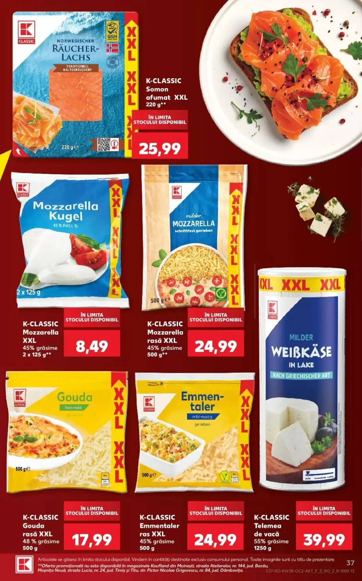 Catalogul cu oferte Kaufland valabil de la 16.09.2026 - Pagina 37.