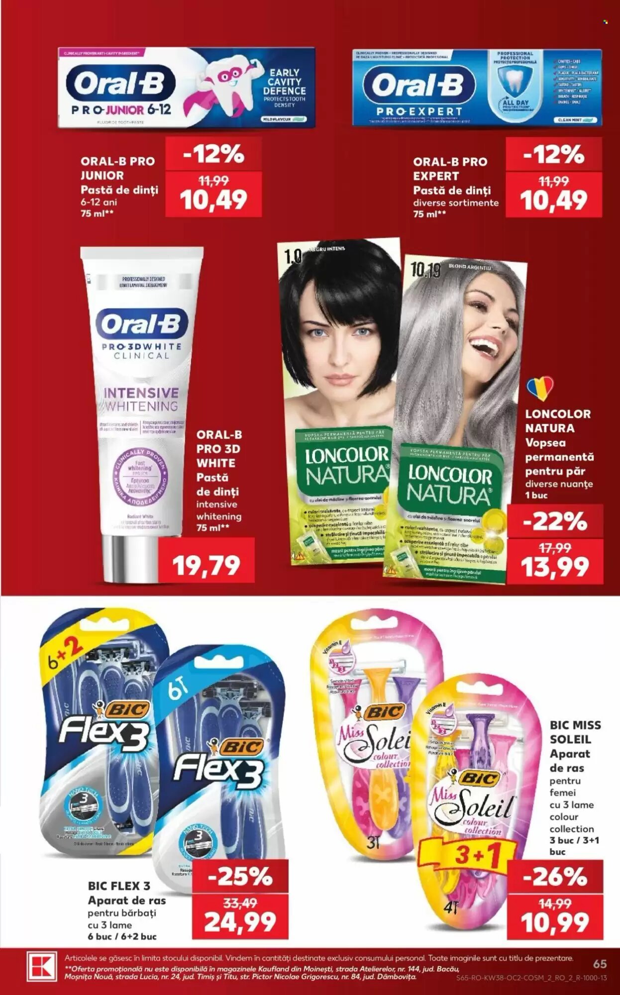 Catalogul cu oferte Kaufland valabil de la 16.09.2026 - Pagina 65.