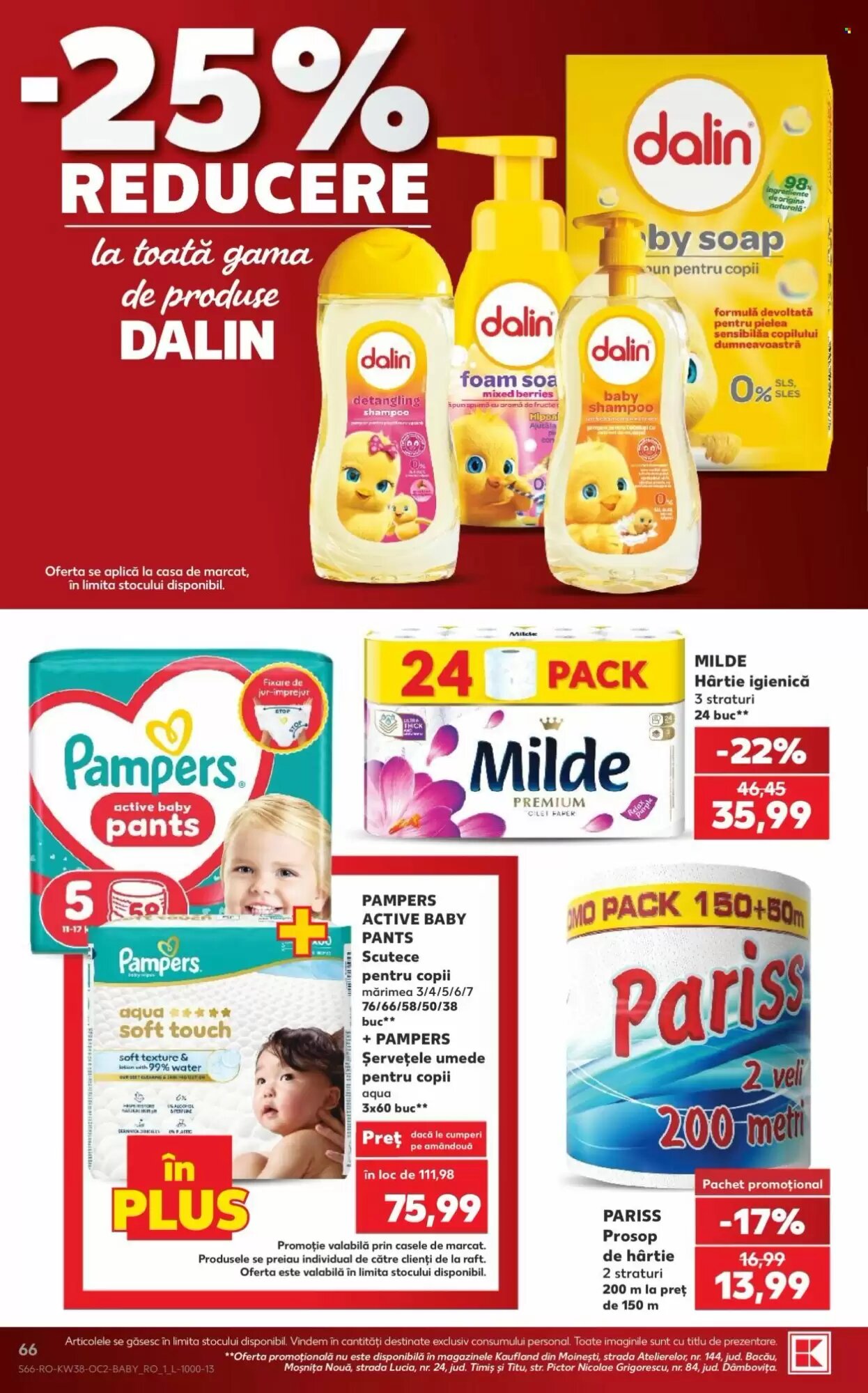 Catalogul cu oferte Kaufland valabil de la 16.09.2026 - Pagina 66.