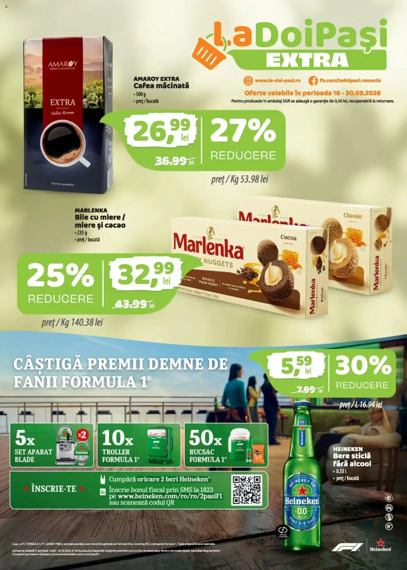 Catalogul cu oferte La Doi Pasi valabil de la 16.09.2026 - Pagina 1.