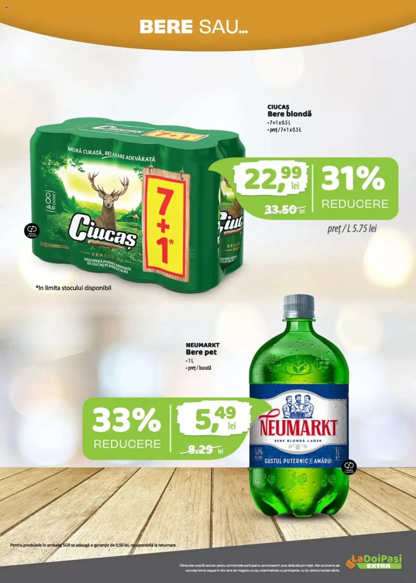 Catalogul cu oferte La Doi Pasi valabil de la 16.09.2026 - Pagina 14.