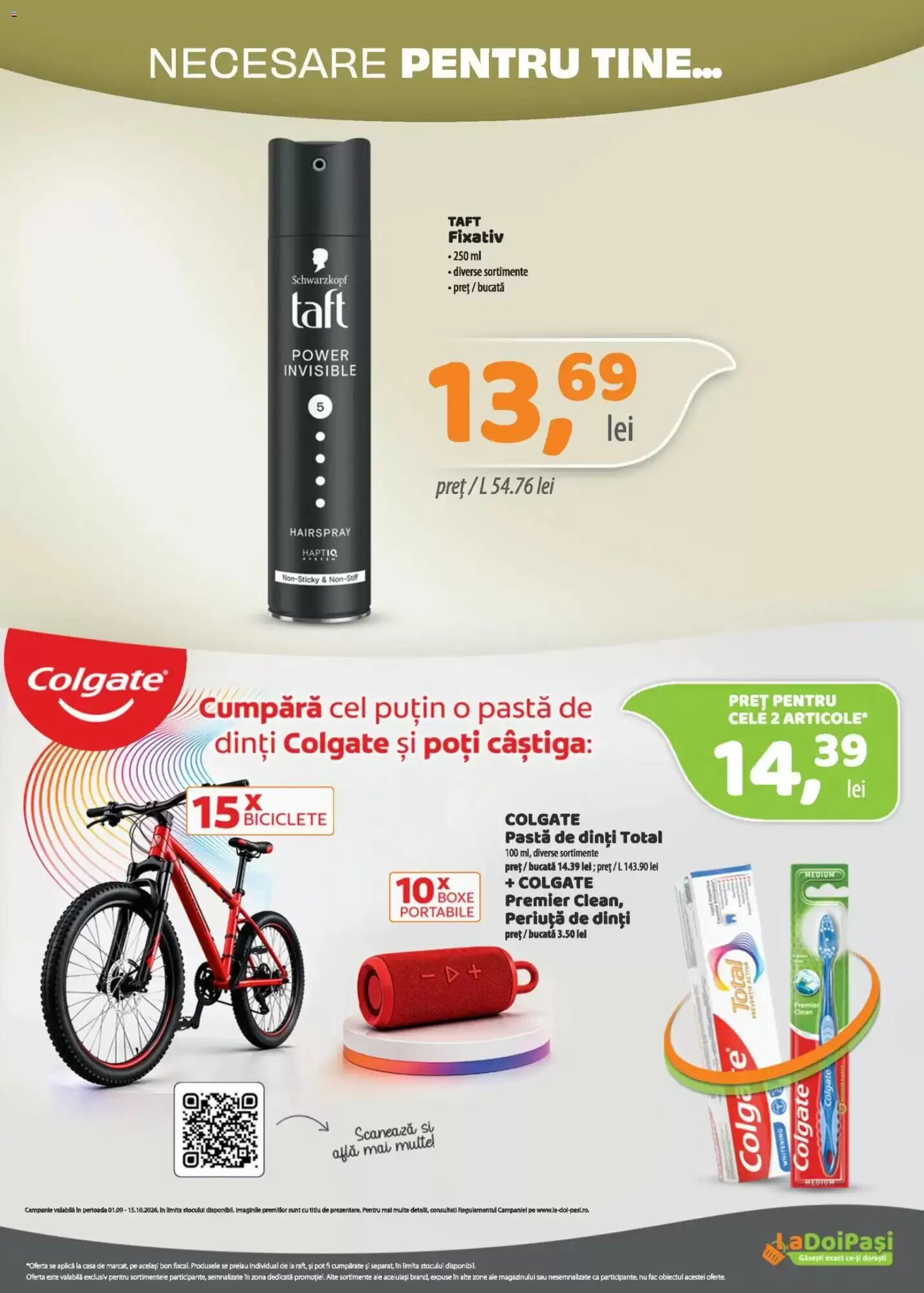 Catalogul cu oferte La Doi Pasi valabil de la 16.09.2026 - Pagina 13.