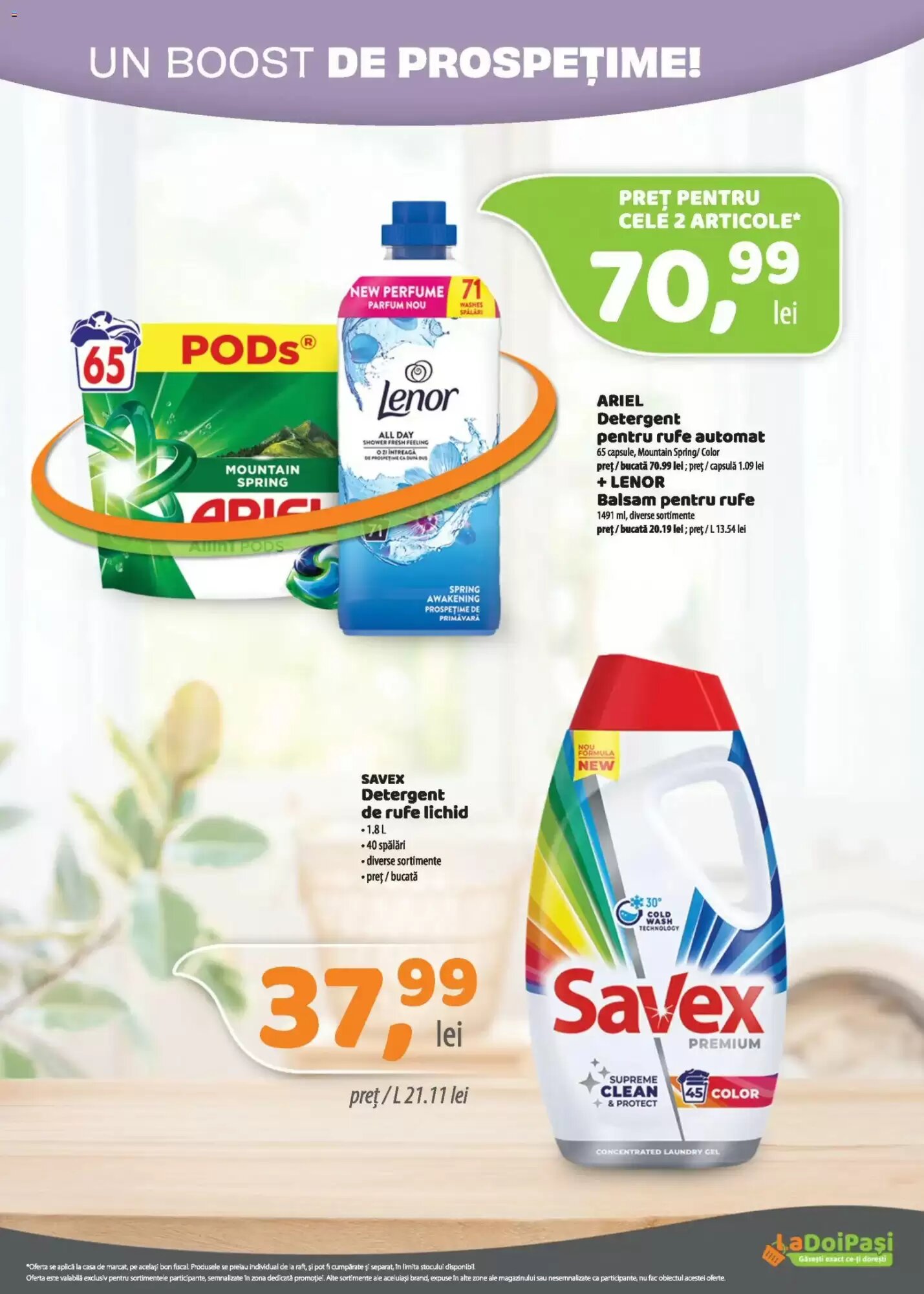 Catalogul cu oferte La Doi Pasi valabil de la 16.09.2026 - Pagina 14.
