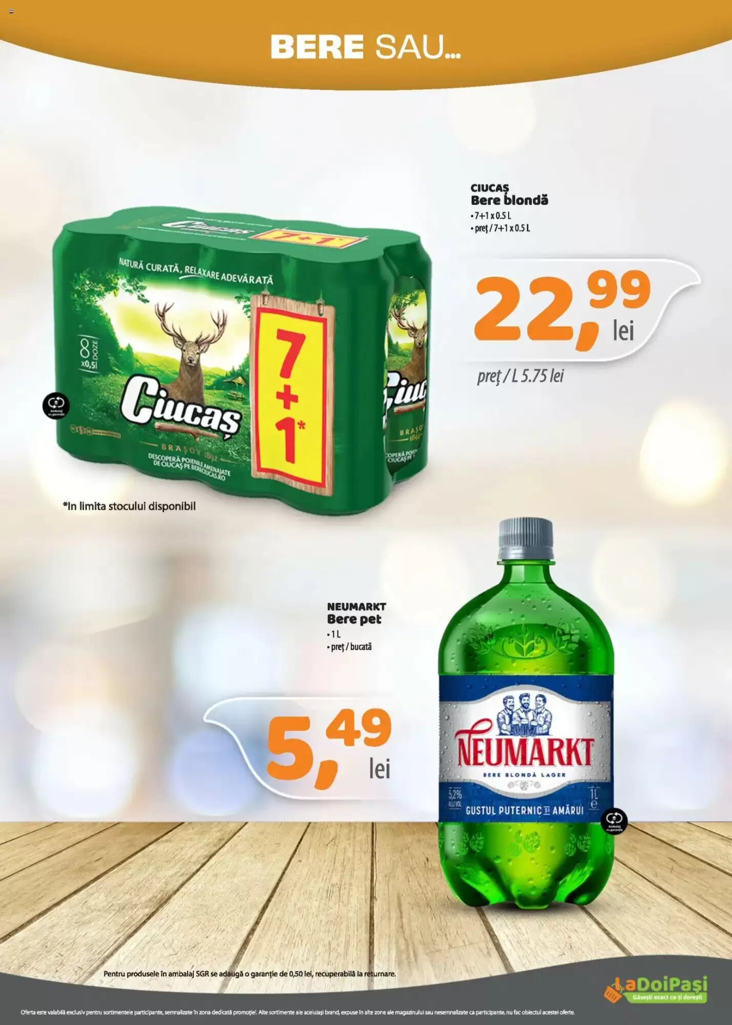 Catalogul cu oferte La Doi Pasi valabil de la 16.09.2026 - Pagina 9.