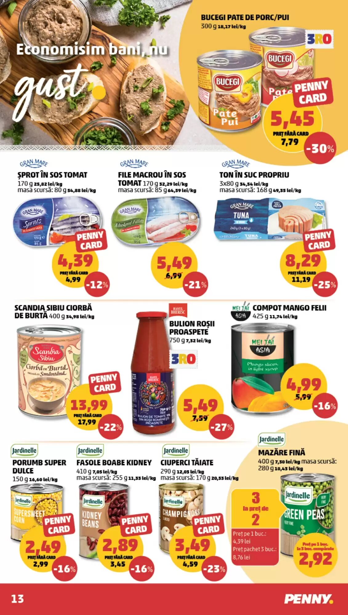 Catalogul cu oferte Penny valabil de la 16.09.2026 - Pagina 13.