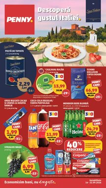 Catalogul cu oferte Penny valabil de la 16.09.2026
