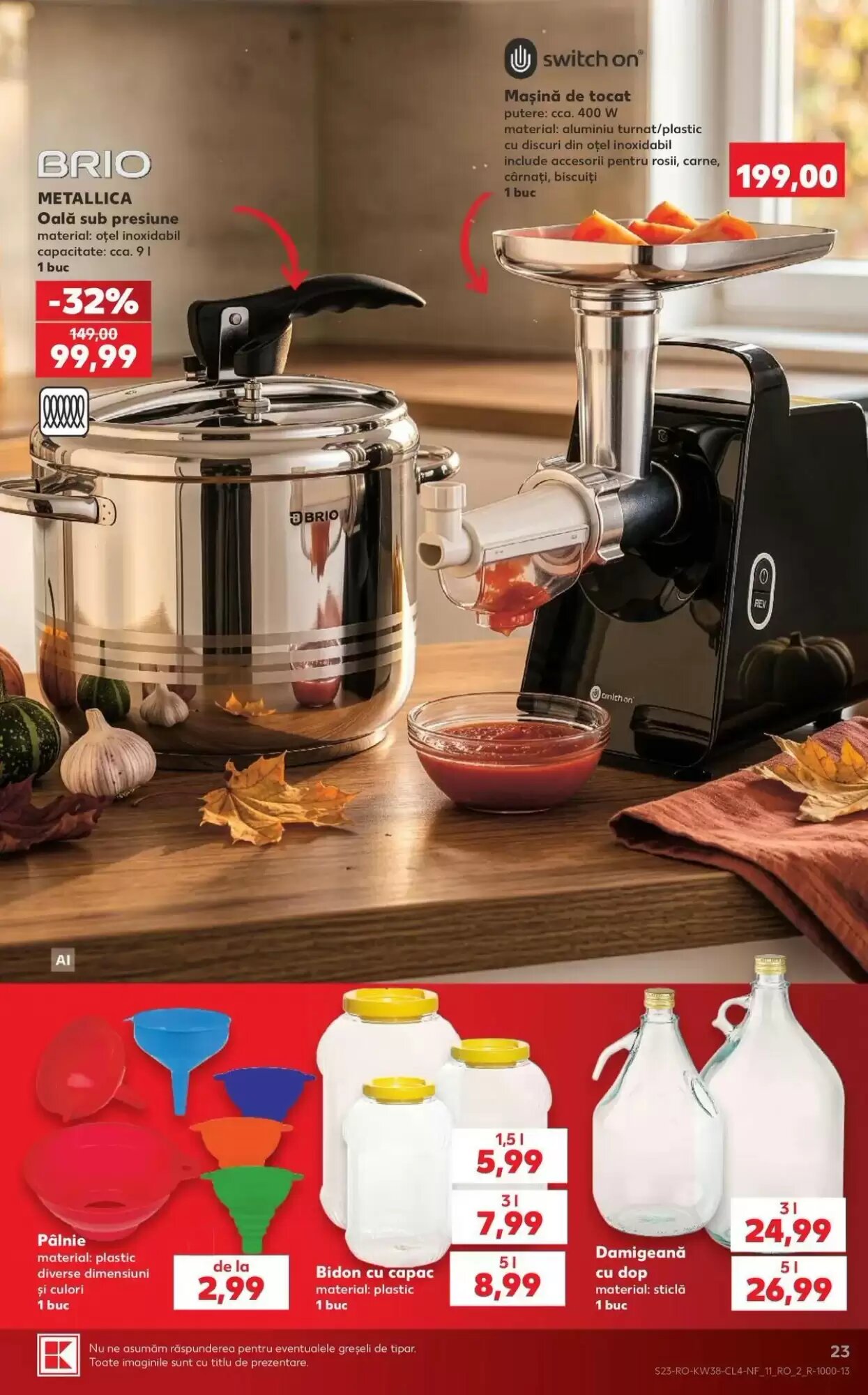 Catalogul cu oferte Kaufland valabil de la 16.09.2026 - Pagina 23.