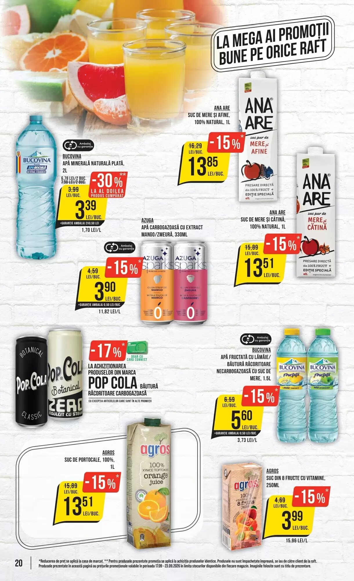 Catalogul cu oferte Mega Image valabil de la 17.09.2026 - Pagina 20.