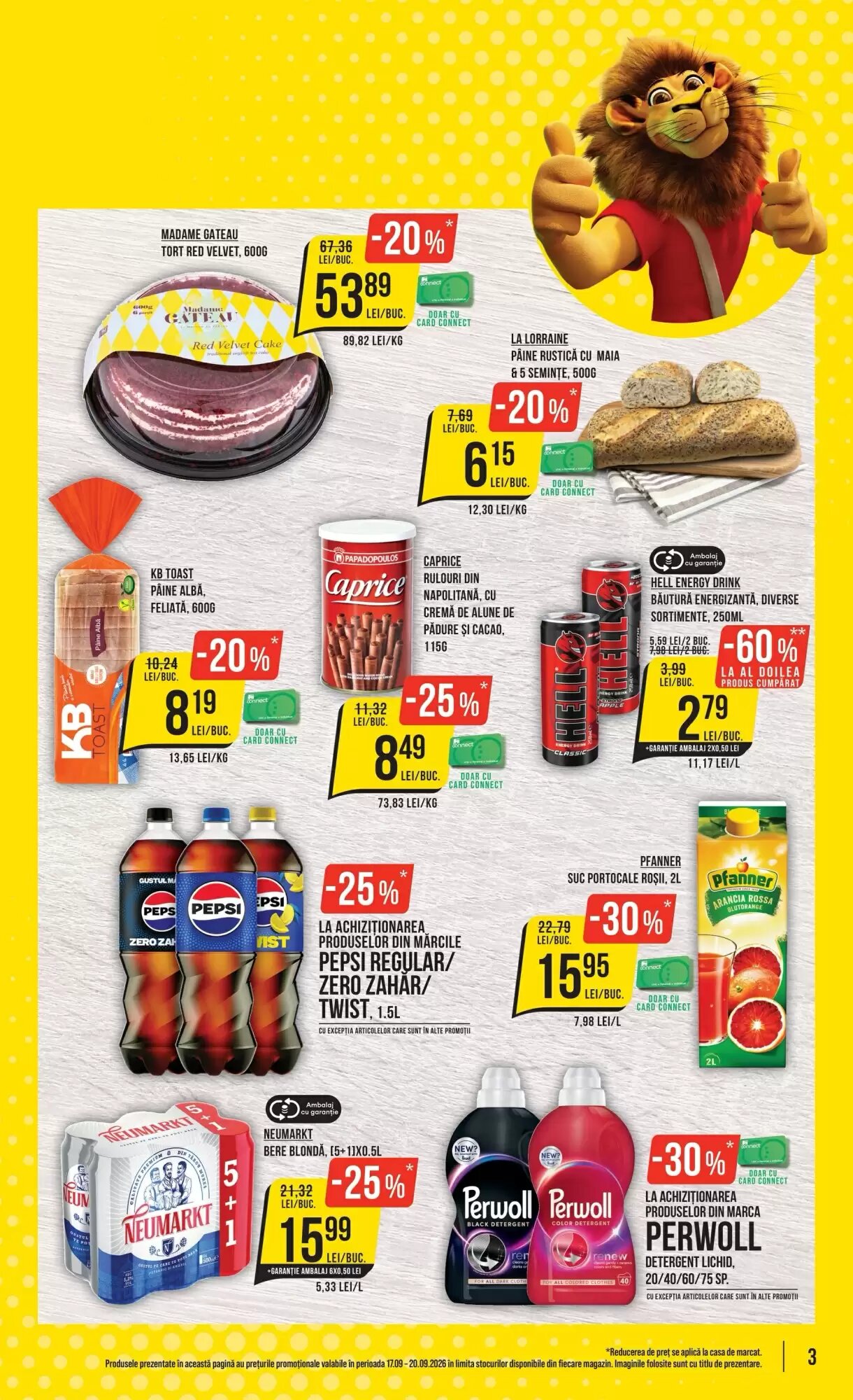Catalogul cu oferte Mega Image valabil de la 17.09.2026 - Pagina 3.