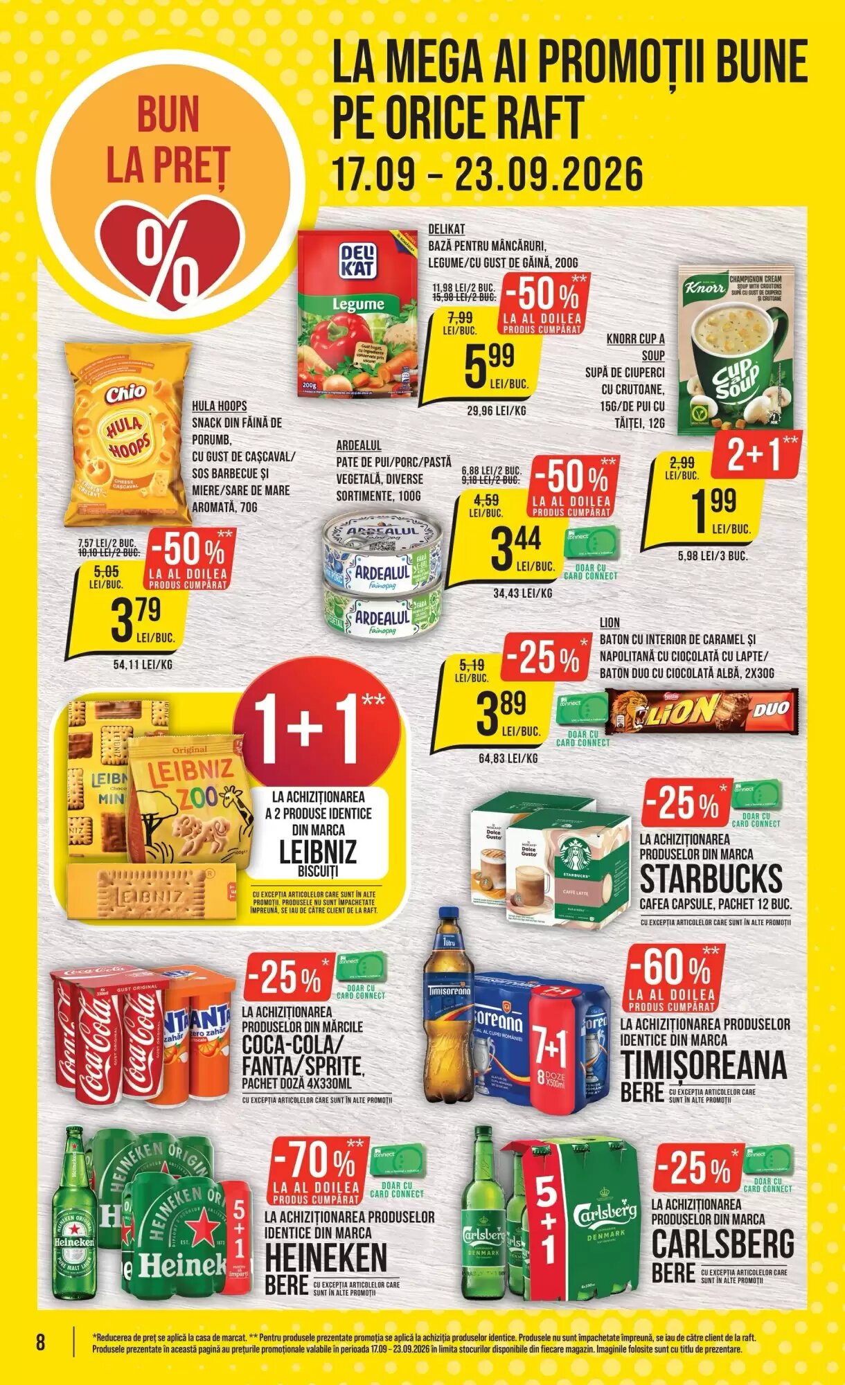 Catalogul cu oferte Mega Image valabil de la 17.09.2026 - Pagina 8.