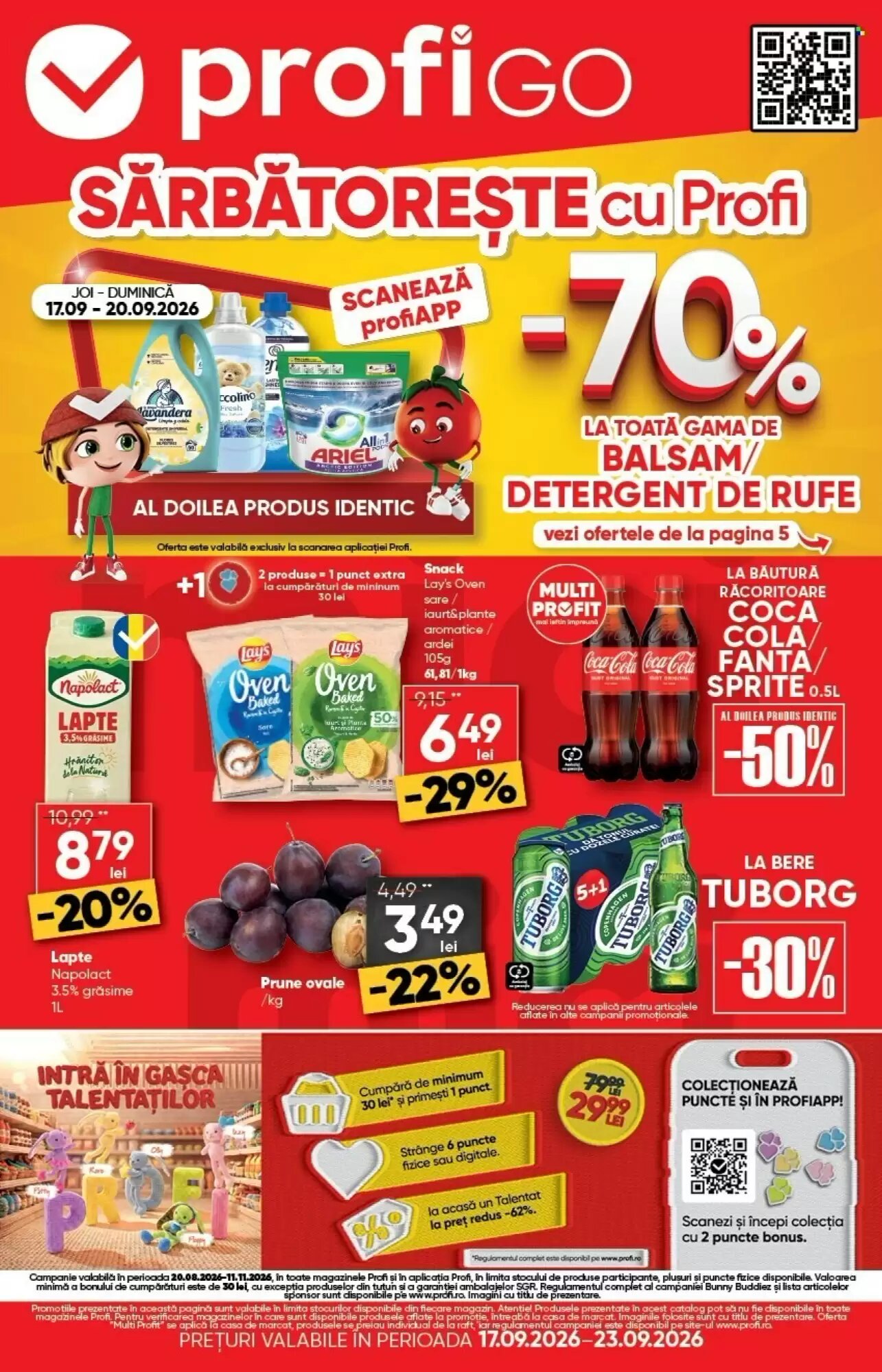 Catalogul cu oferte PROFI valabil de la 17.09.2026 - Pagina 1.