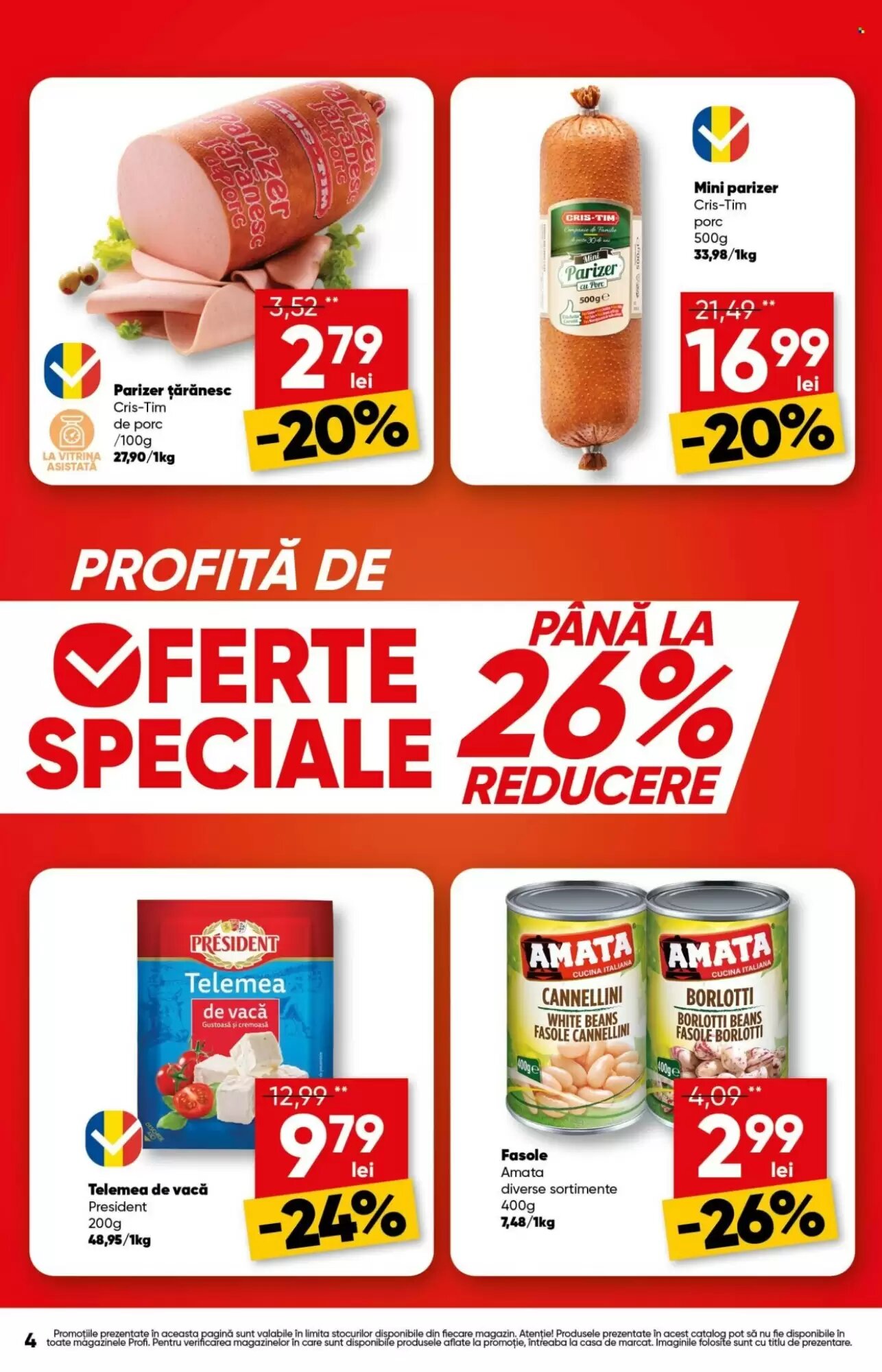 Catalogul cu oferte PROFI valabil de la 17.09.2026 - Pagina 4.