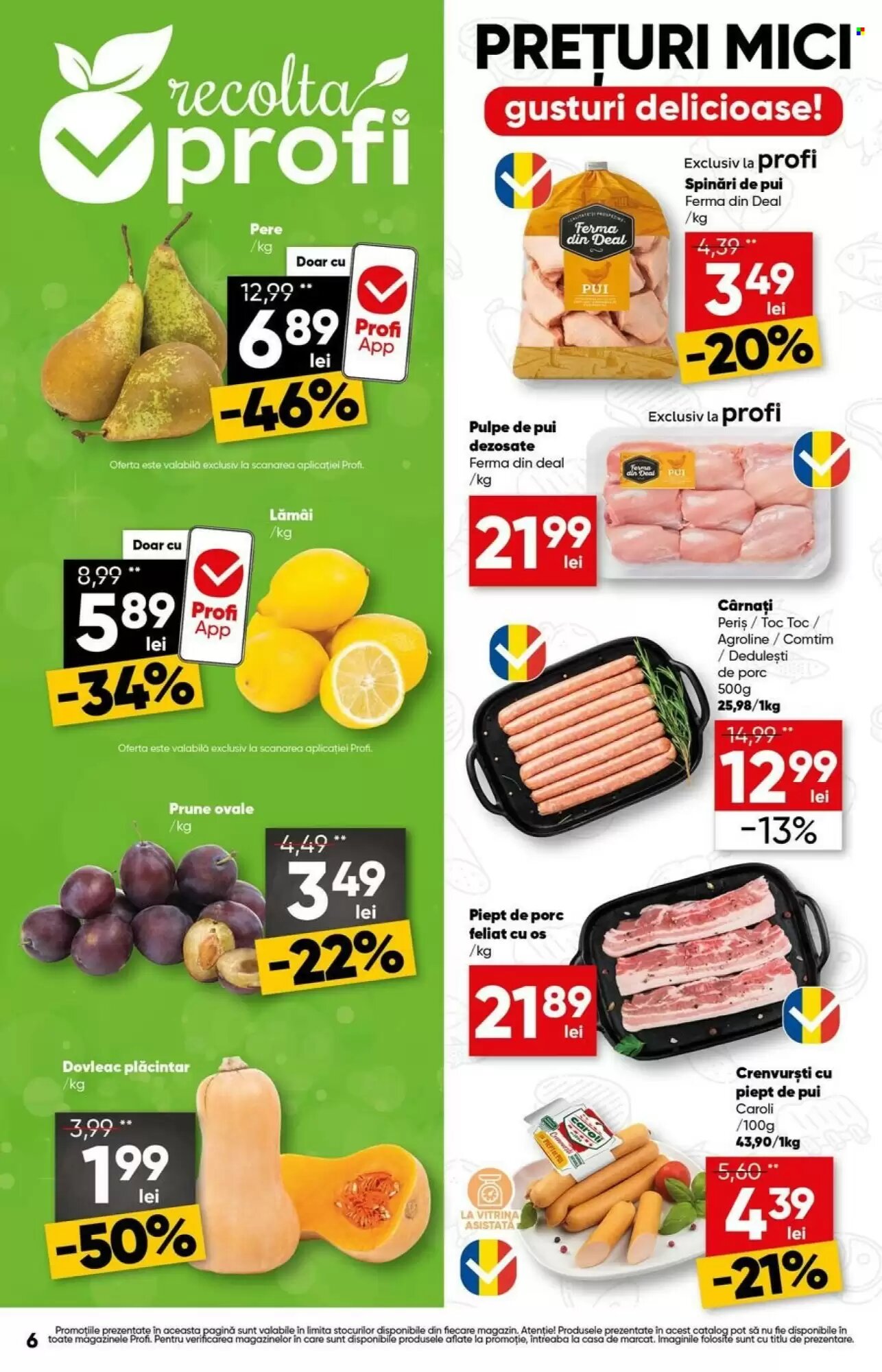 Catalogul cu oferte PROFI valabil de la 17.09.2026 - Pagina 6.