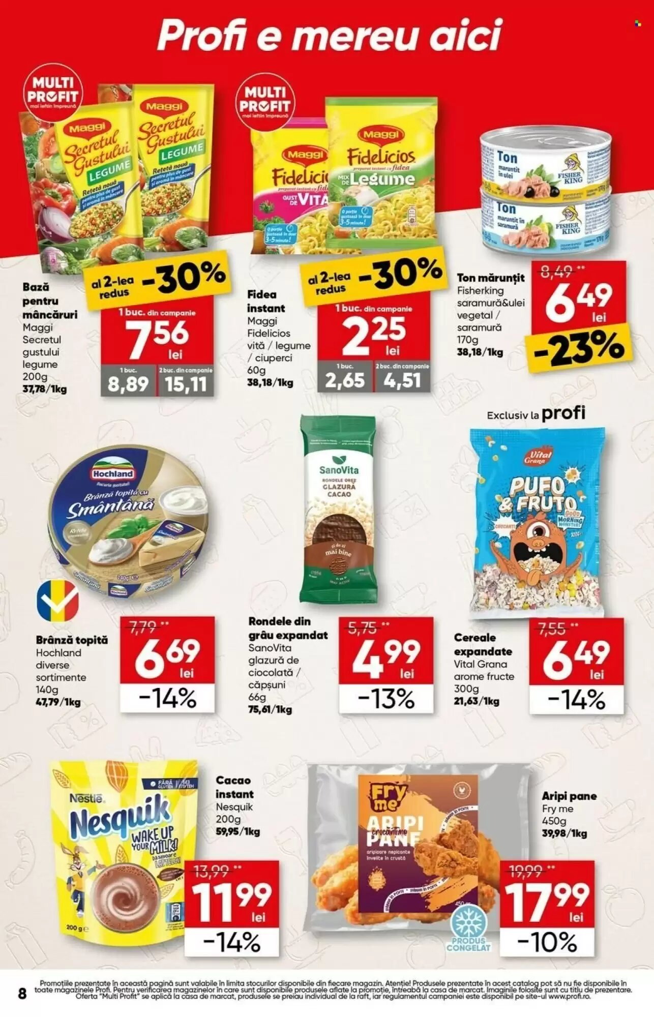 Catalogul cu oferte PROFI valabil de la 17.09.2026 - Pagina 8.