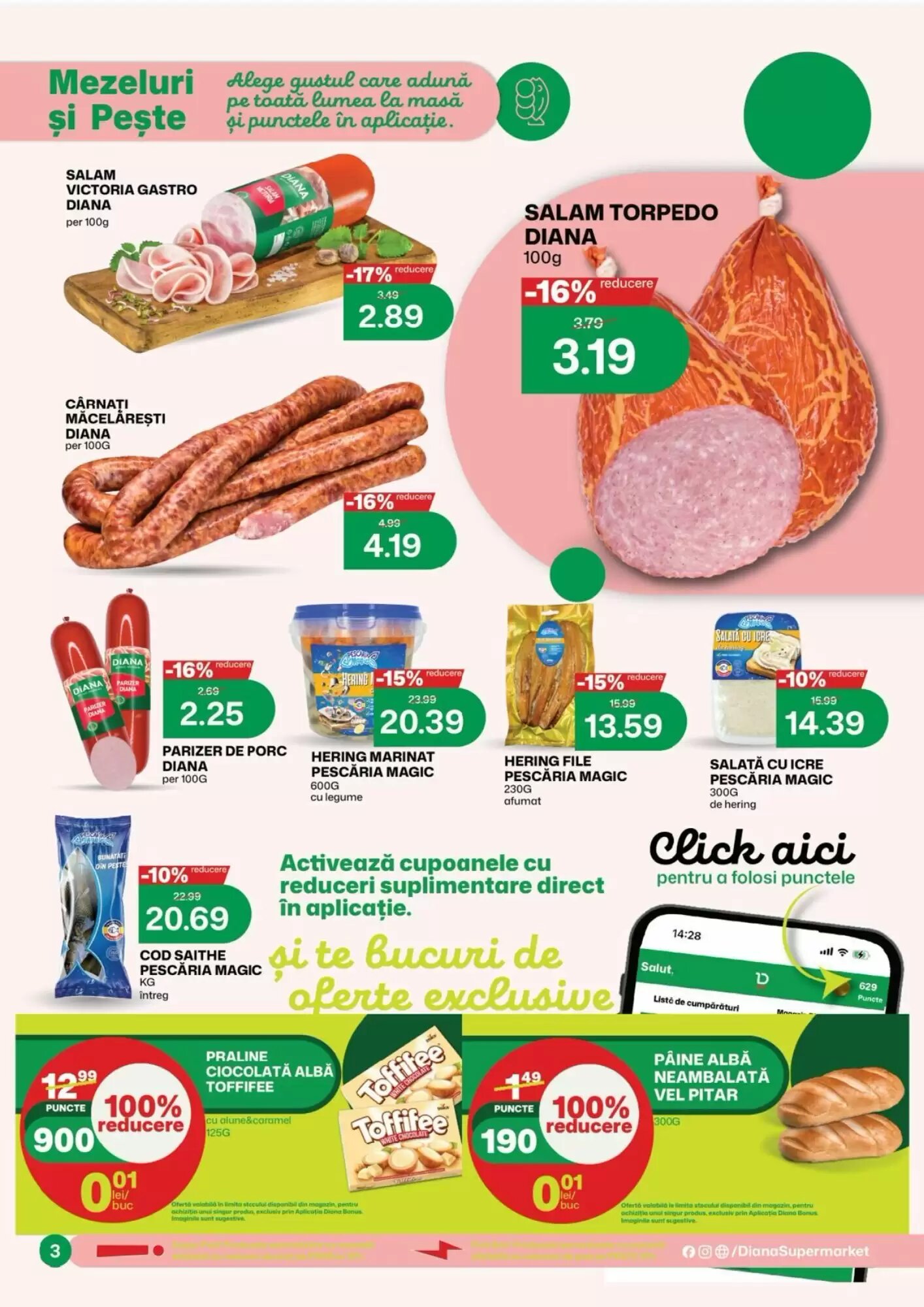 Catalogul cu oferte Diana Supermarket valabil de la 17.09.2026 - Pagina 4.