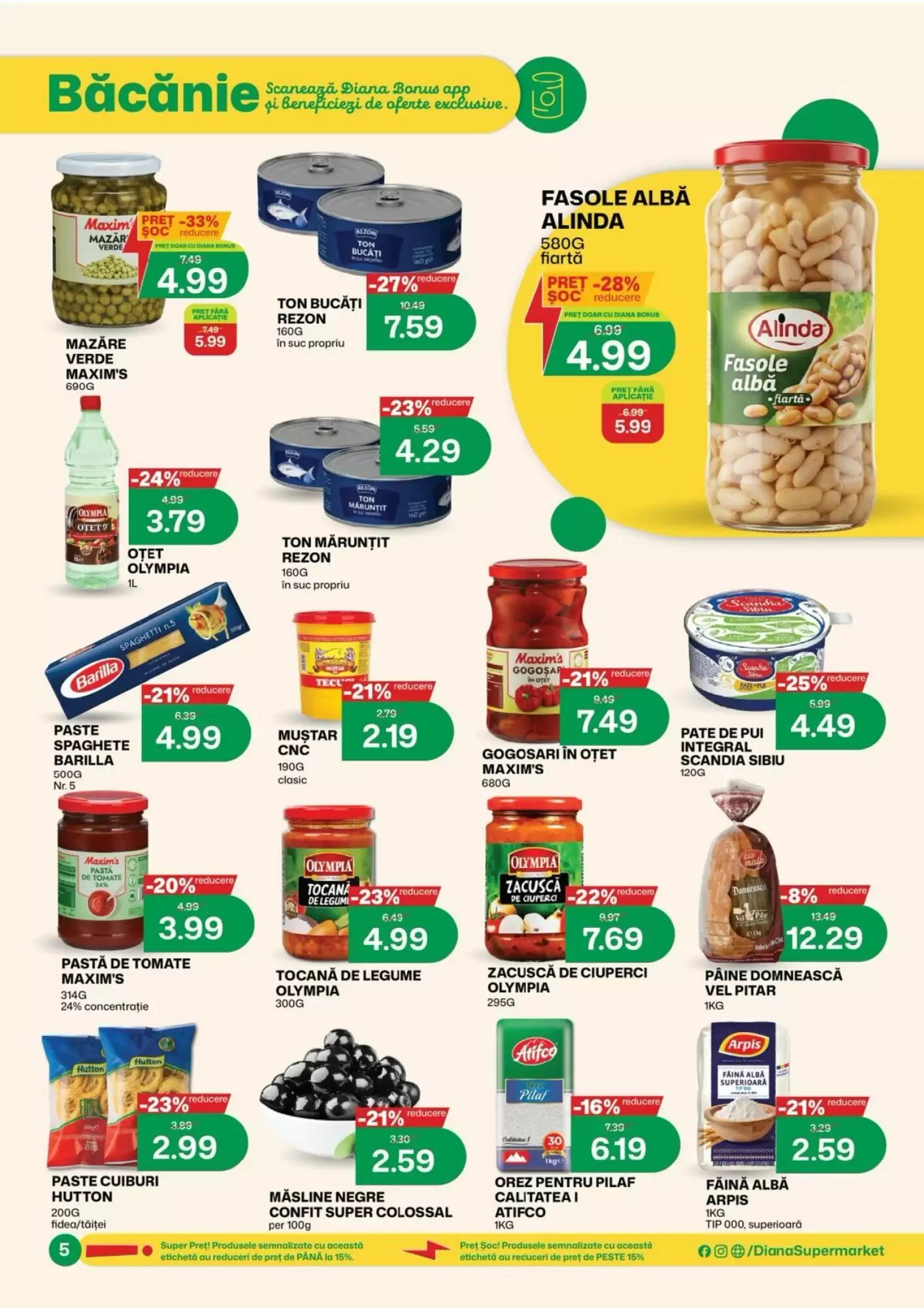 Catalogul cu oferte Diana Supermarket valabil de la 17.09.2026 - Pagina 6.