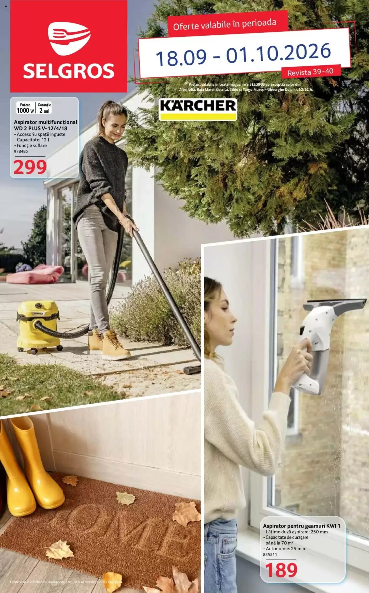 Catalogul cu oferte Selgros valabil de la 18.09.2026 - Pagina 1.