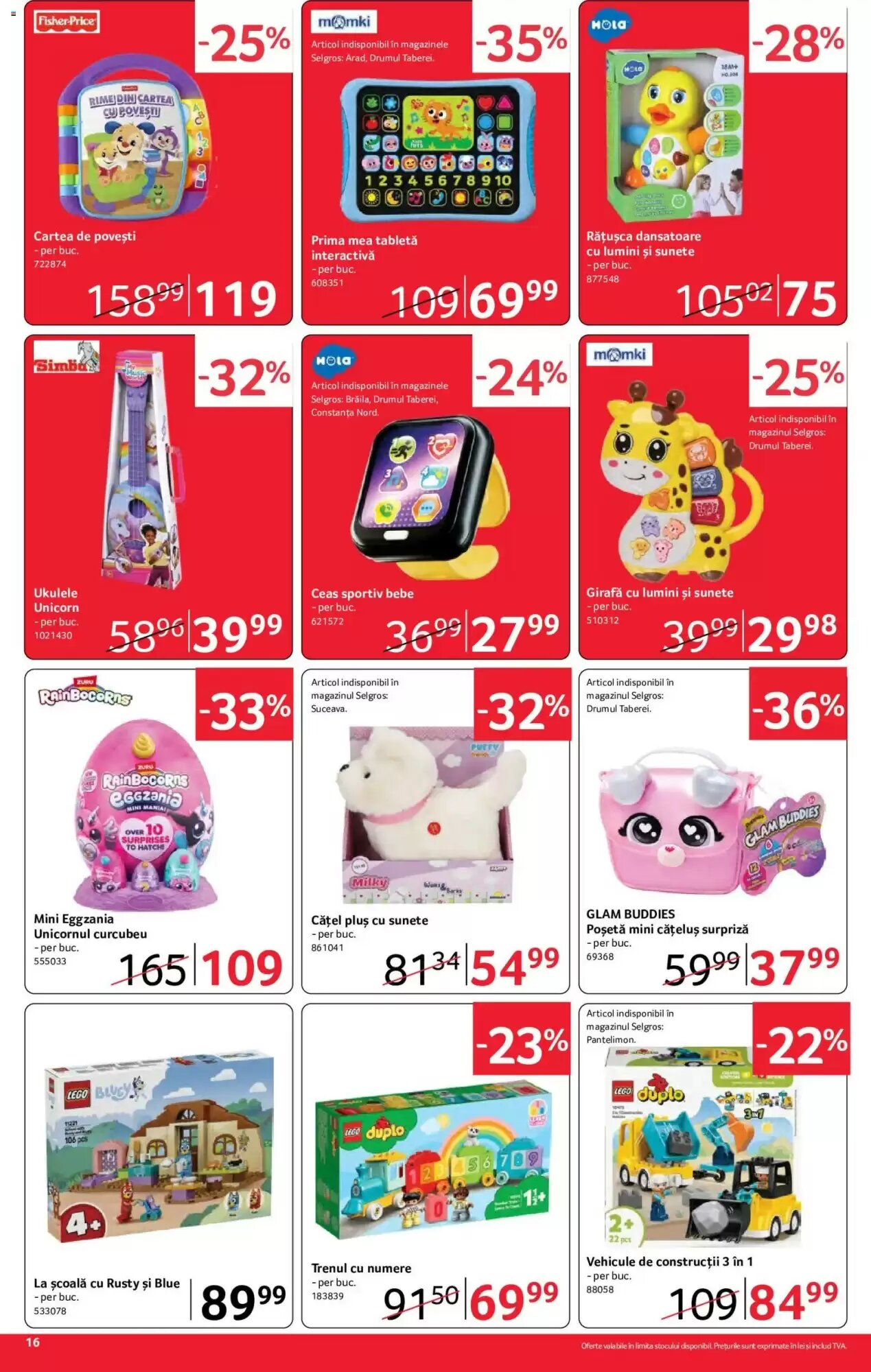 Catalogul cu oferte Selgros valabil de la 18.09.2026 - Pagina 16.