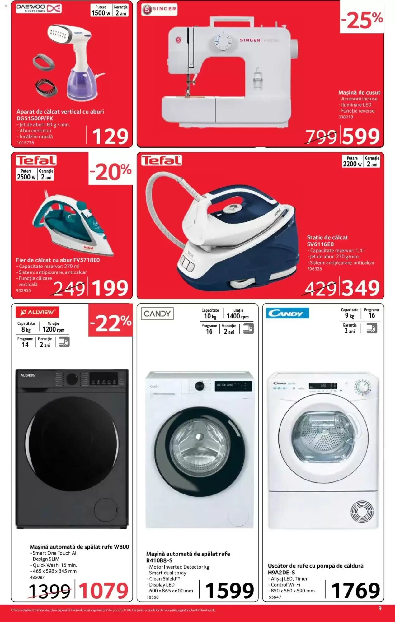 Catalogul cu oferte Selgros valabil de la 18.09.2026 - Pagina 9.