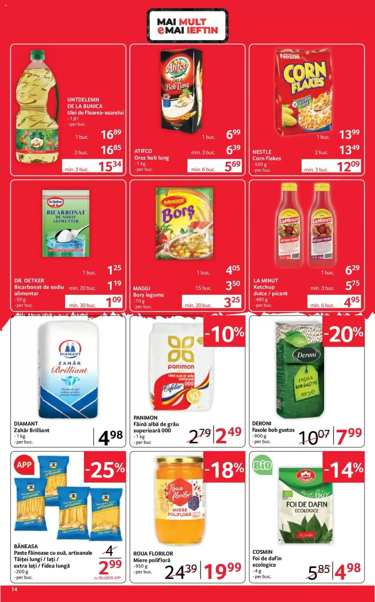 Catalogul cu oferte Selgros valabil de la 18.09.2026 - Pagina 14.