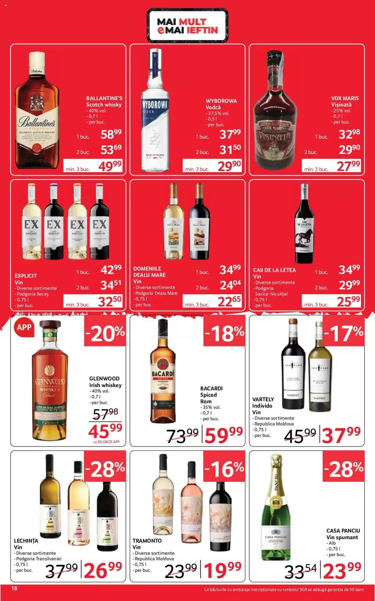 Catalogul cu oferte Selgros valabil de la 18.09.2026 - Pagina 18.