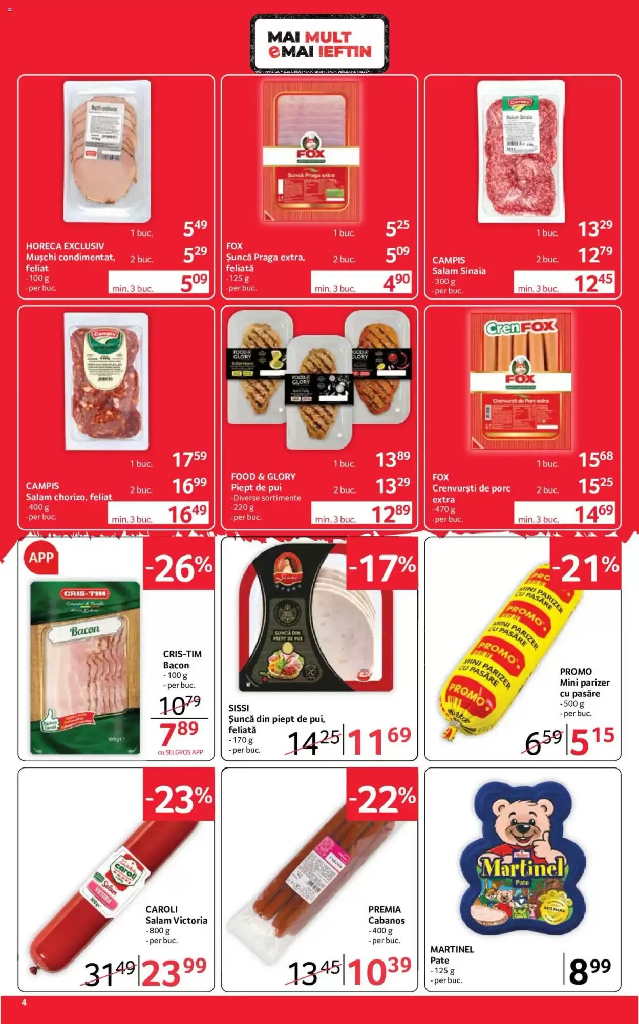 Catalogul cu oferte Selgros valabil de la 18.09.2026 - Pagina 4.