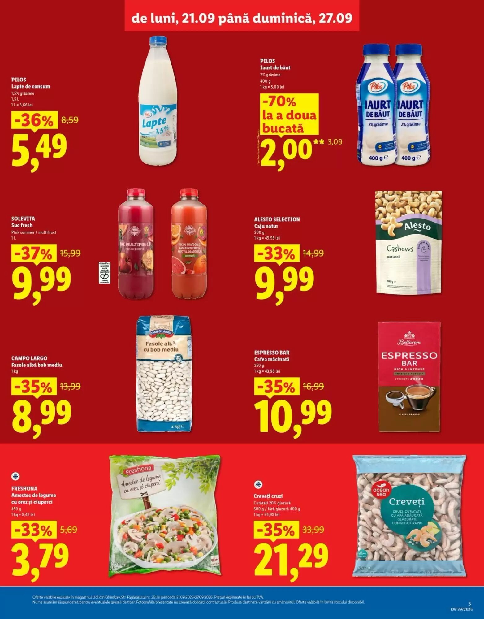 Catalogul cu oferte Lidl valabil de la 21.09.2026 - Pagina 3.