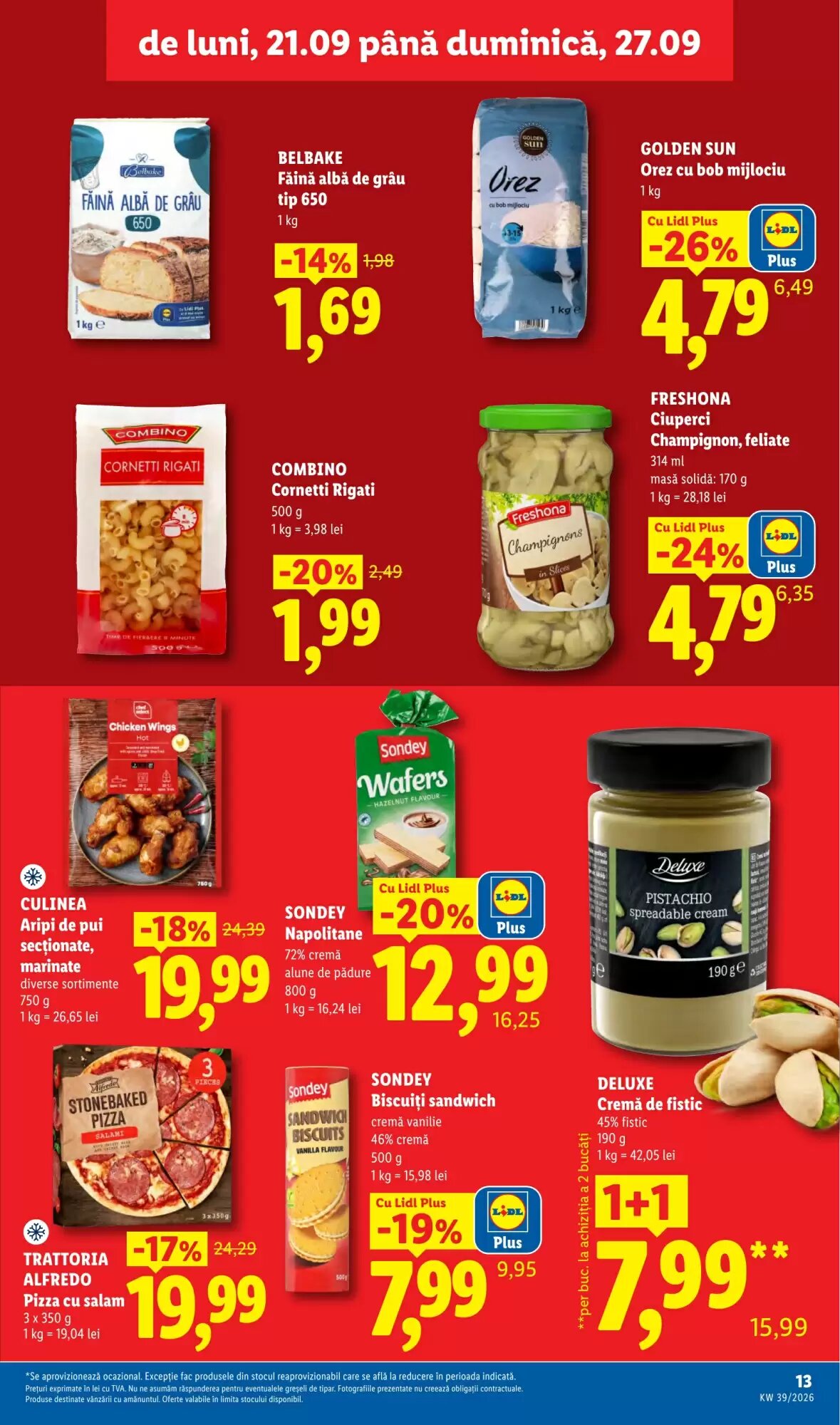 Catalogul cu oferte Lidl valabil de la 21.09.2026 - Pagina 13.