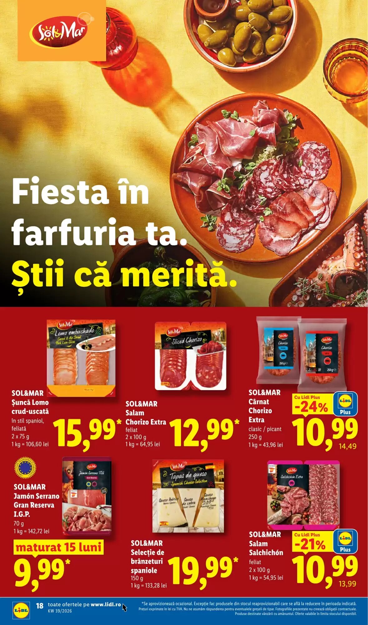 Catalogul cu oferte Lidl valabil de la 21.09.2026 - Pagina 18.