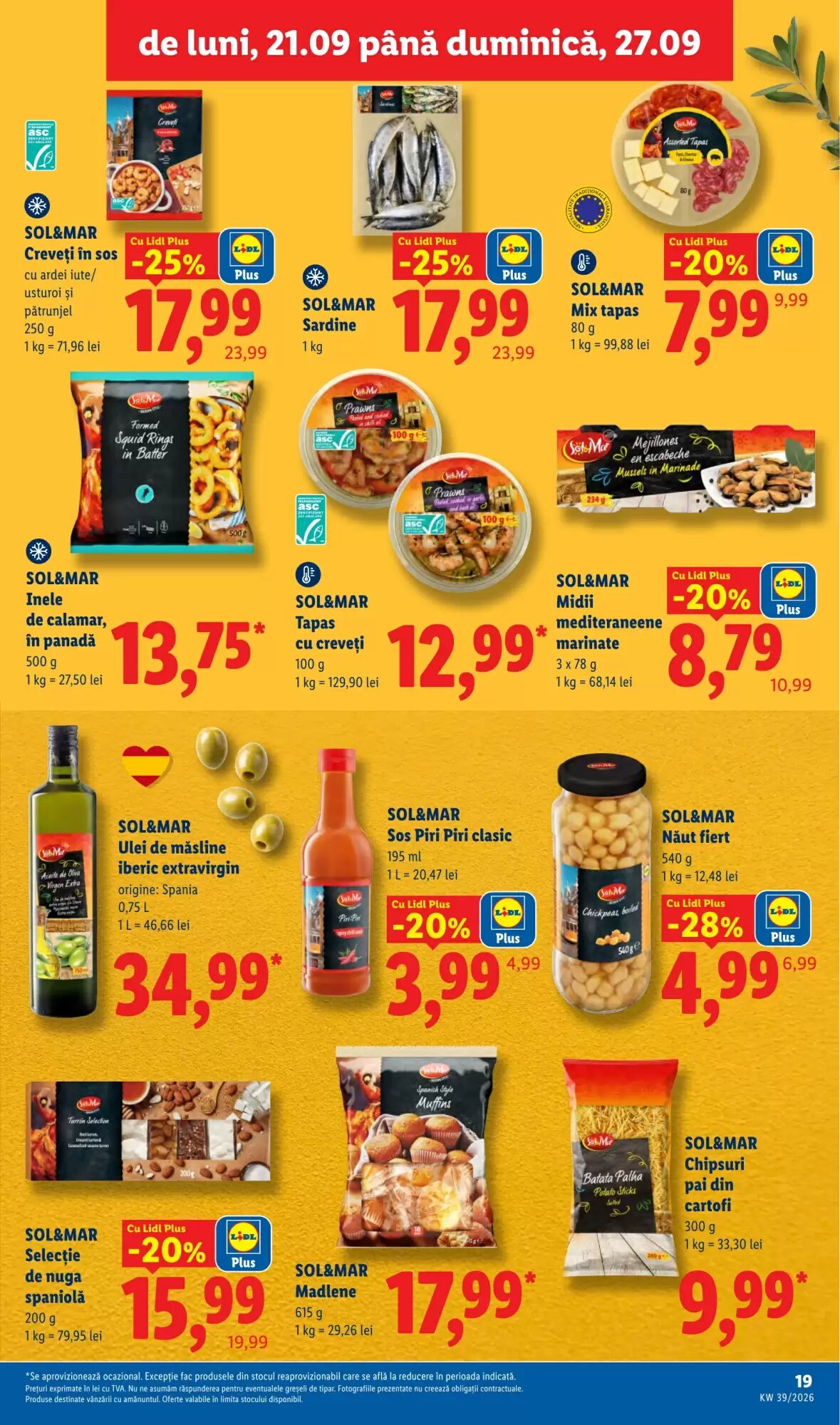 Catalogul cu oferte Lidl valabil de la 21.09.2026 - Pagina 19.