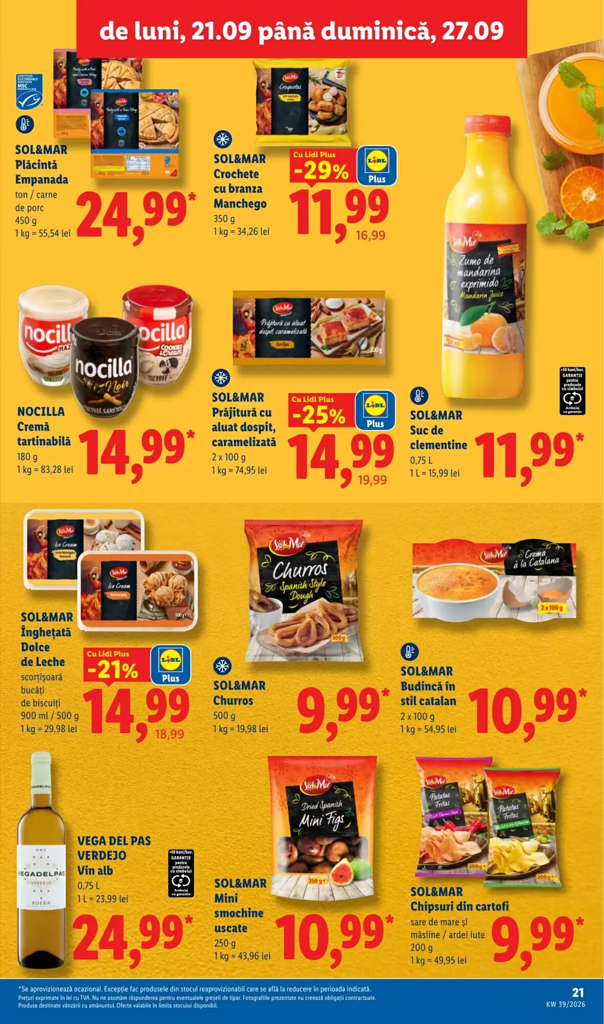 Catalogul cu oferte Lidl valabil de la 21.09.2026 - Pagina 21.
