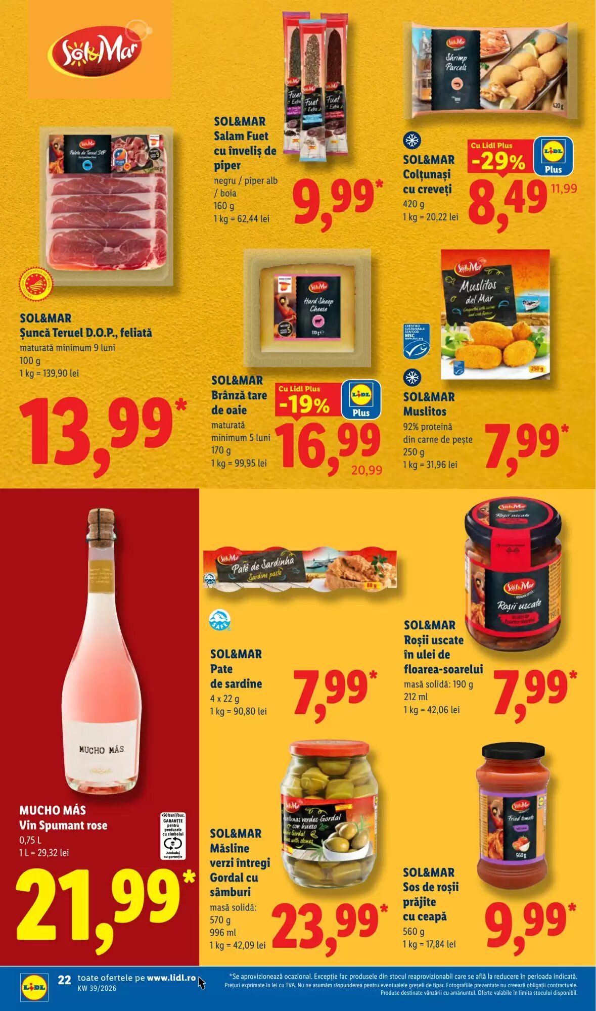 Catalogul cu oferte Lidl valabil de la 21.09.2026 - Pagina 22.