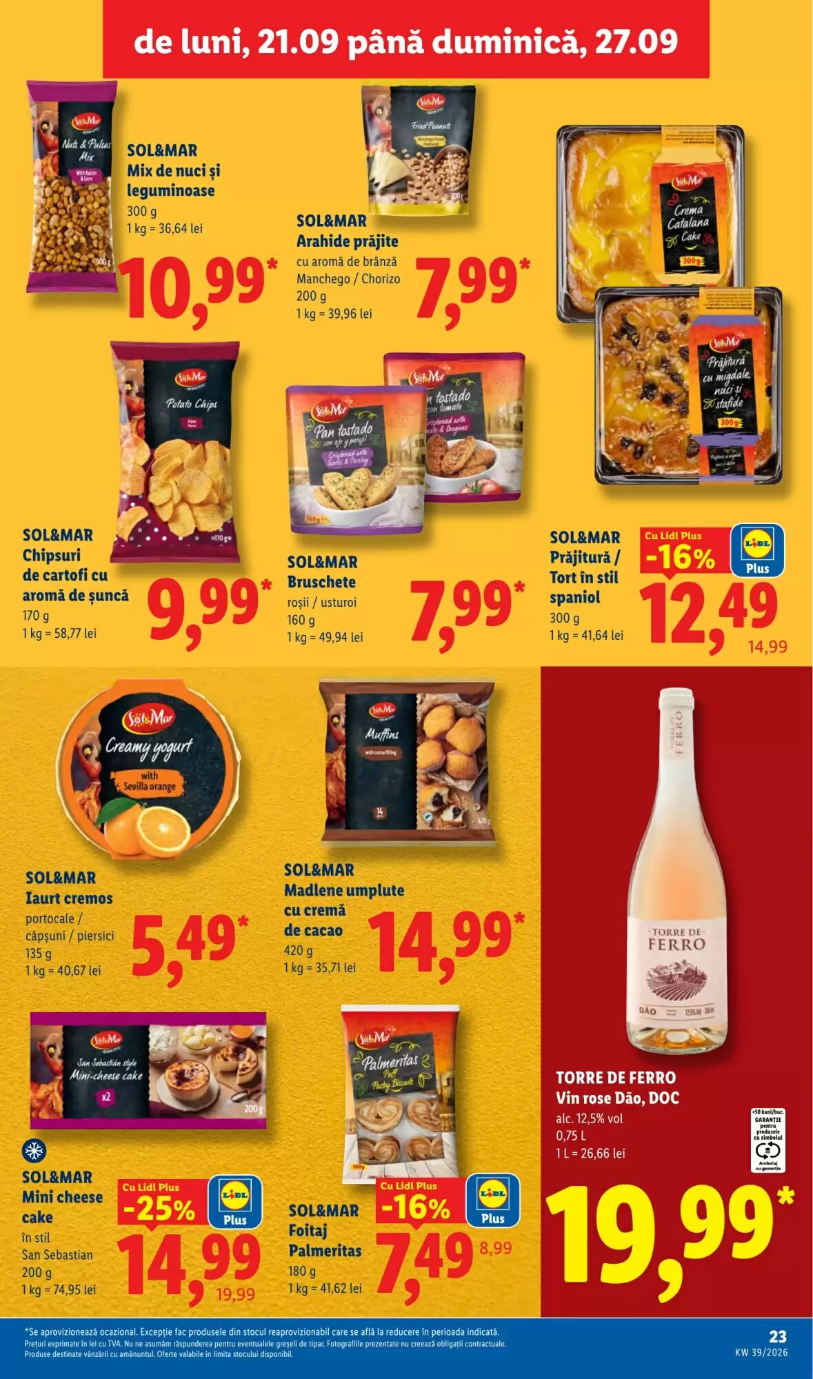 Catalogul cu oferte Lidl valabil de la 21.09.2026 - Pagina 23.