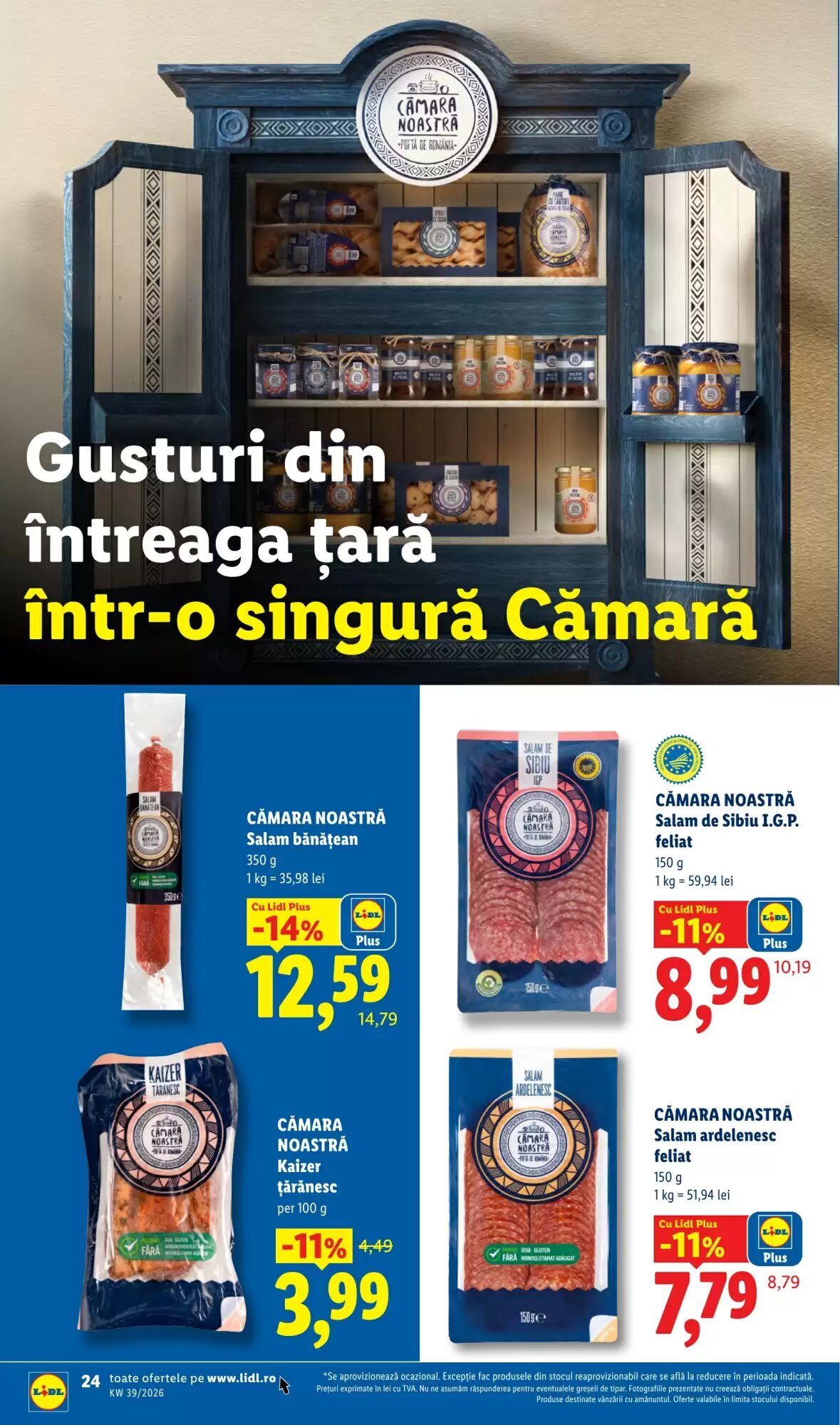 Catalogul cu oferte Lidl valabil de la 21.09.2026 - Pagina 24.