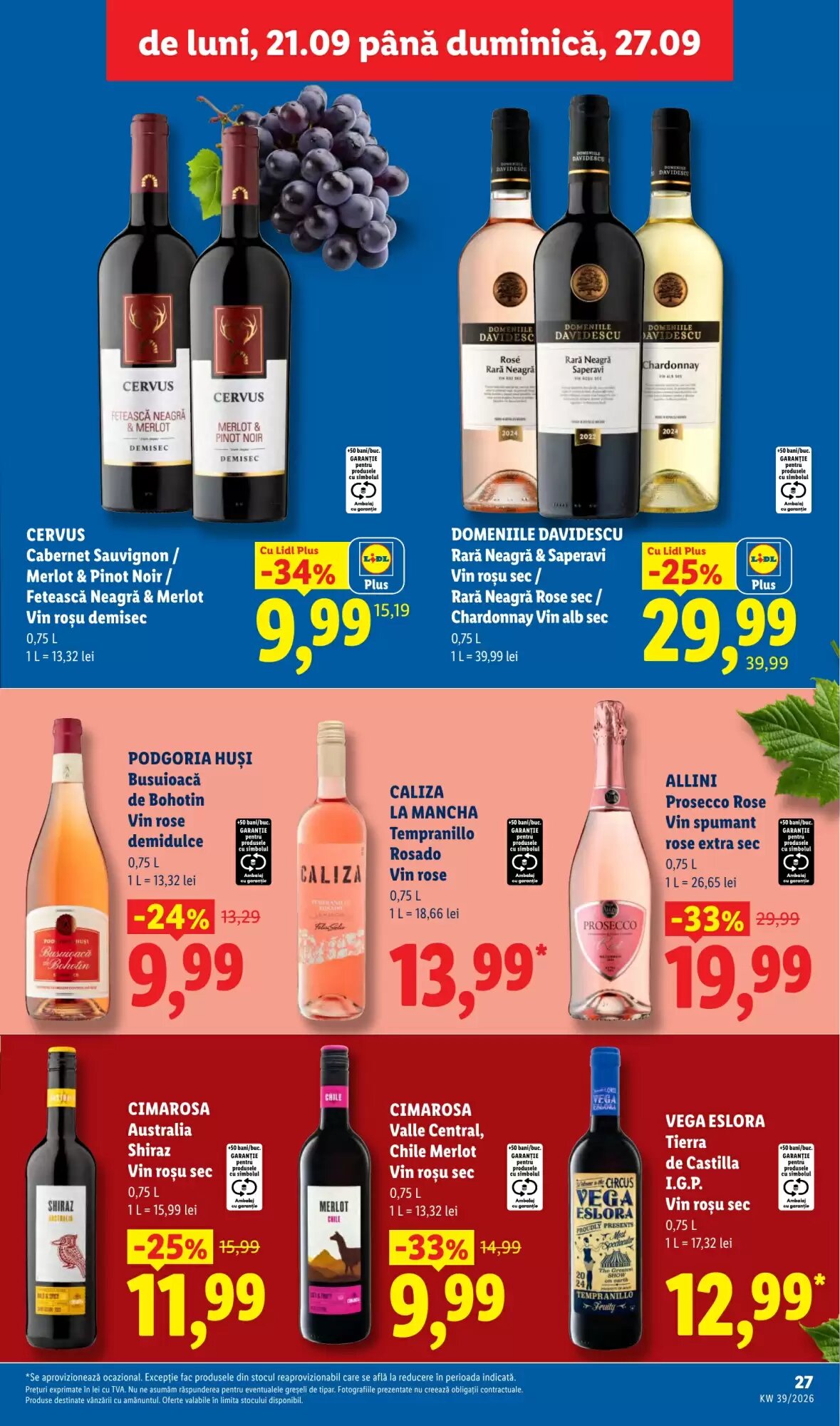 Catalogul cu oferte Lidl valabil de la 21.09.2026 - Pagina 27.
