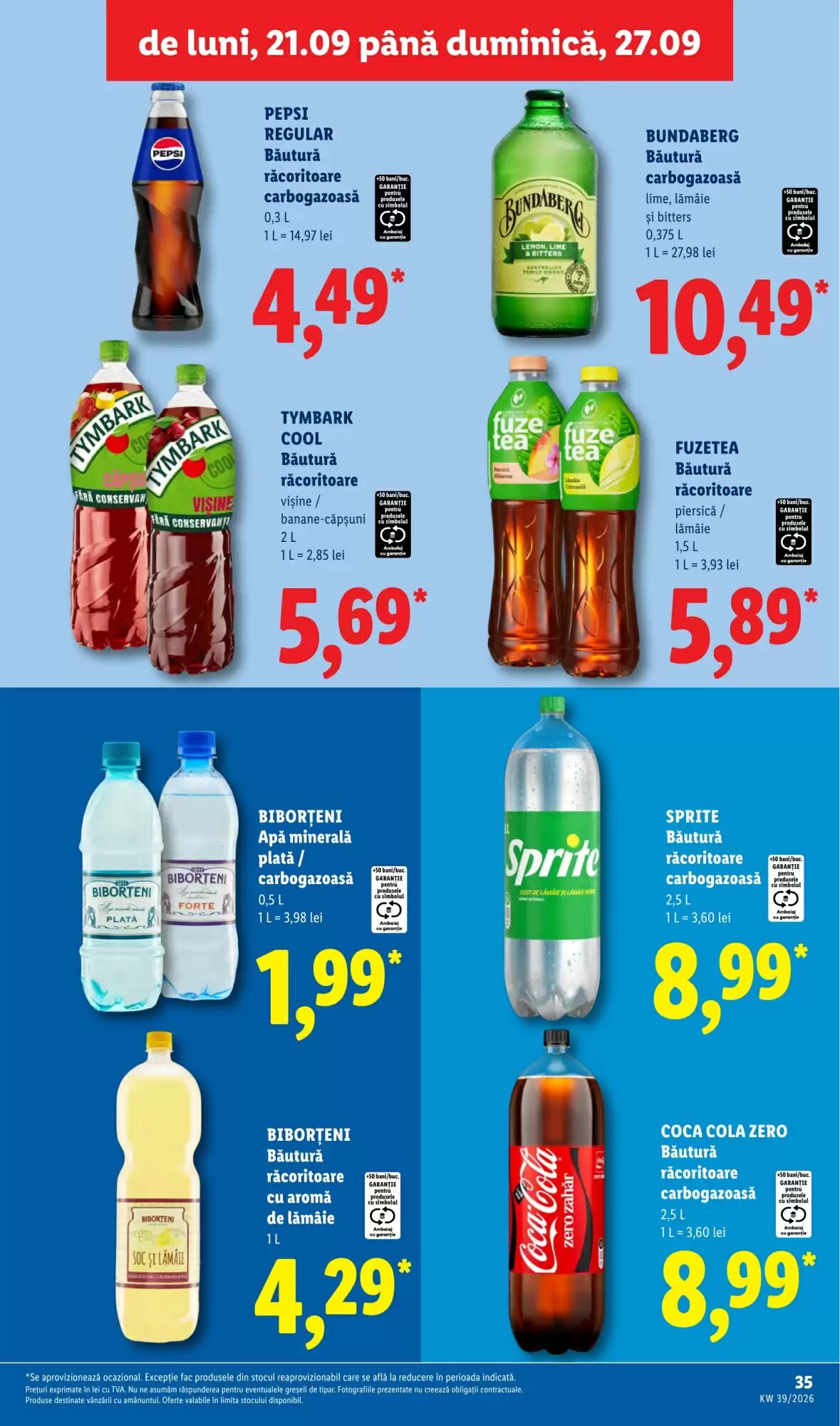 Catalogul cu oferte Lidl valabil de la 21.09.2026 - Pagina 35.