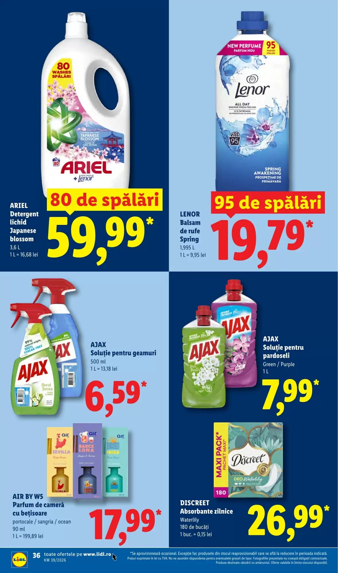 Catalogul cu oferte Lidl valabil de la 21.09.2026 - Pagina 36.