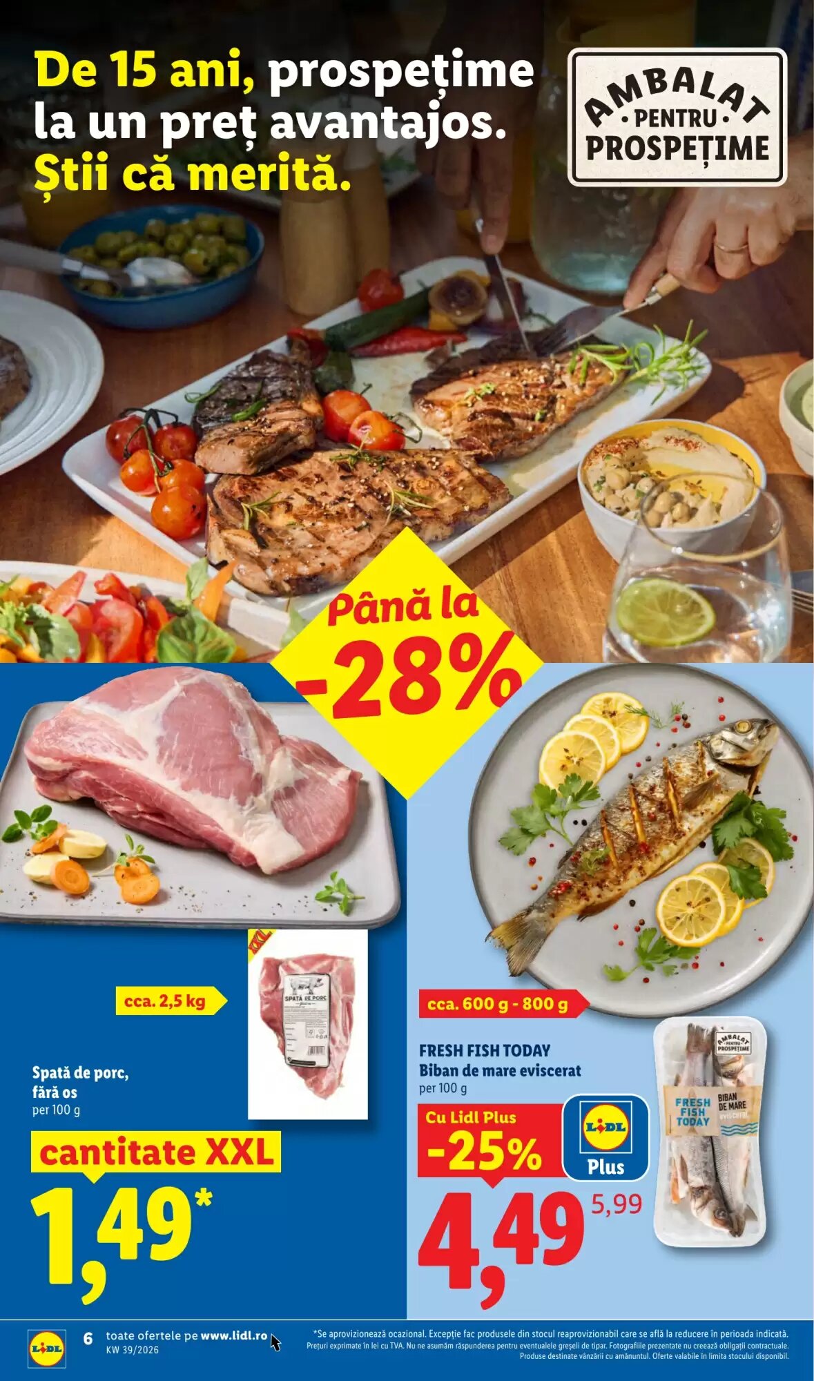 Catalogul cu oferte Lidl valabil de la 21.09.2026 - Pagina 6.