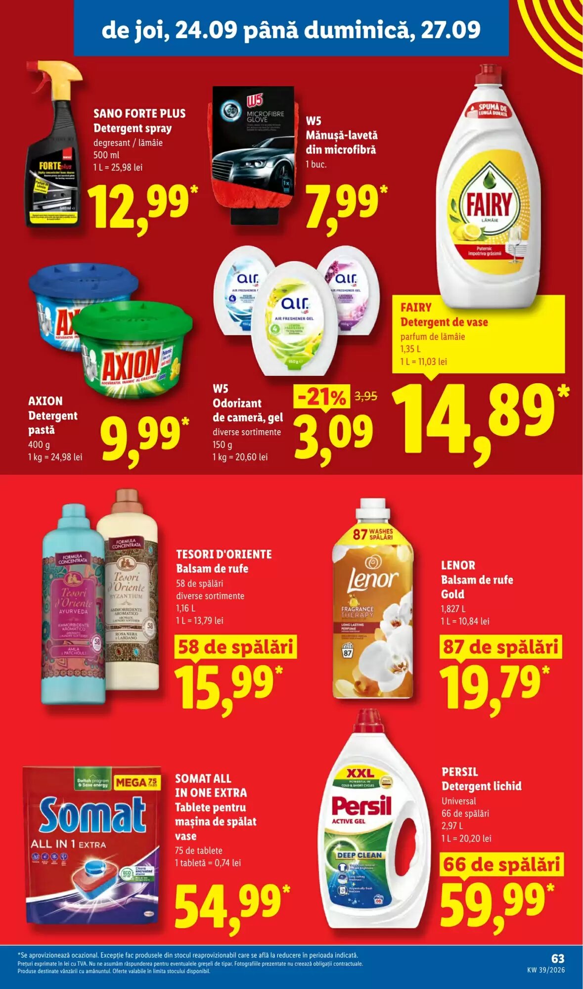 Catalogul cu oferte Lidl valabil de la 21.09.2026 - Pagina 63.