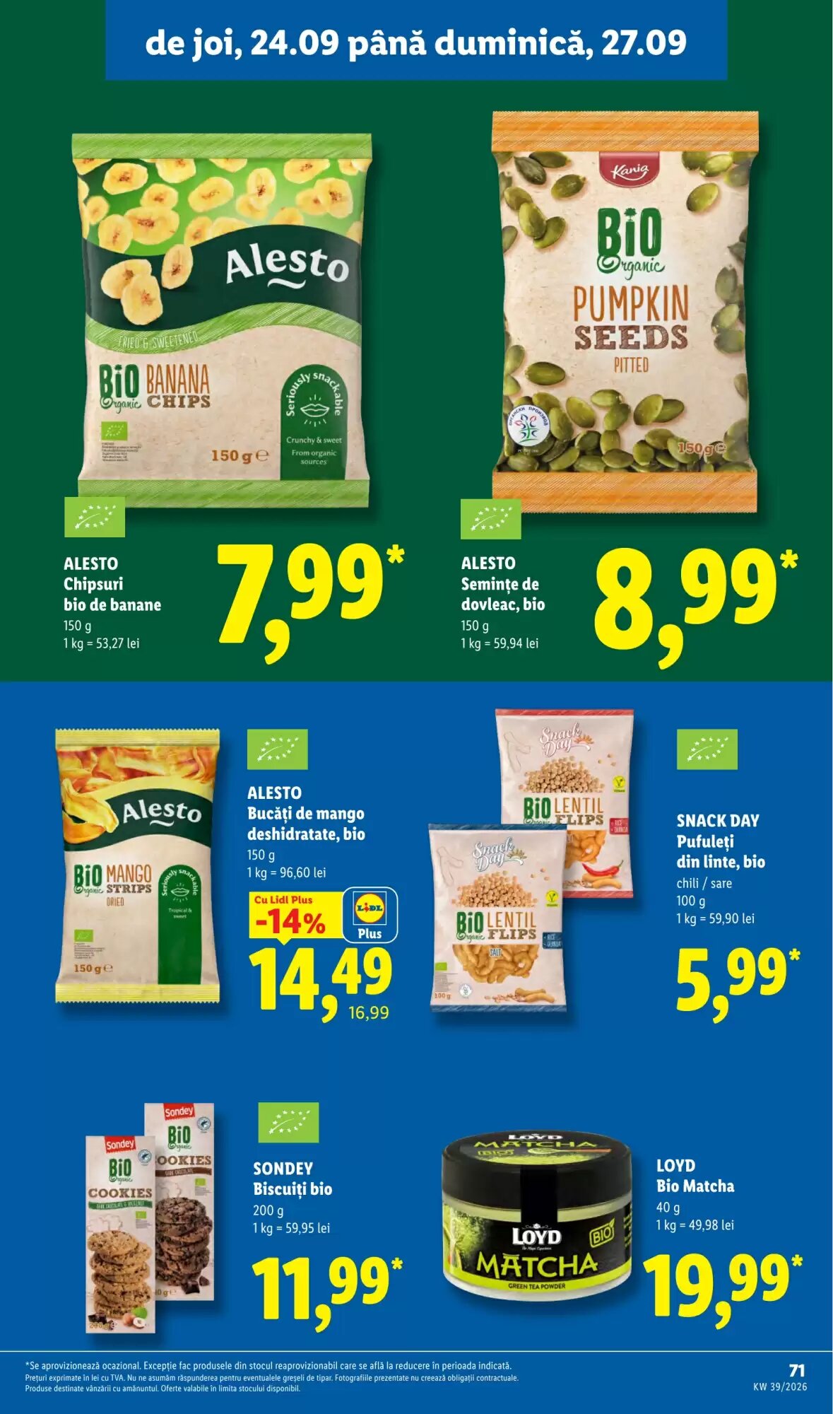 Catalogul cu oferte Lidl valabil de la 21.09.2026 - Pagina 71.
