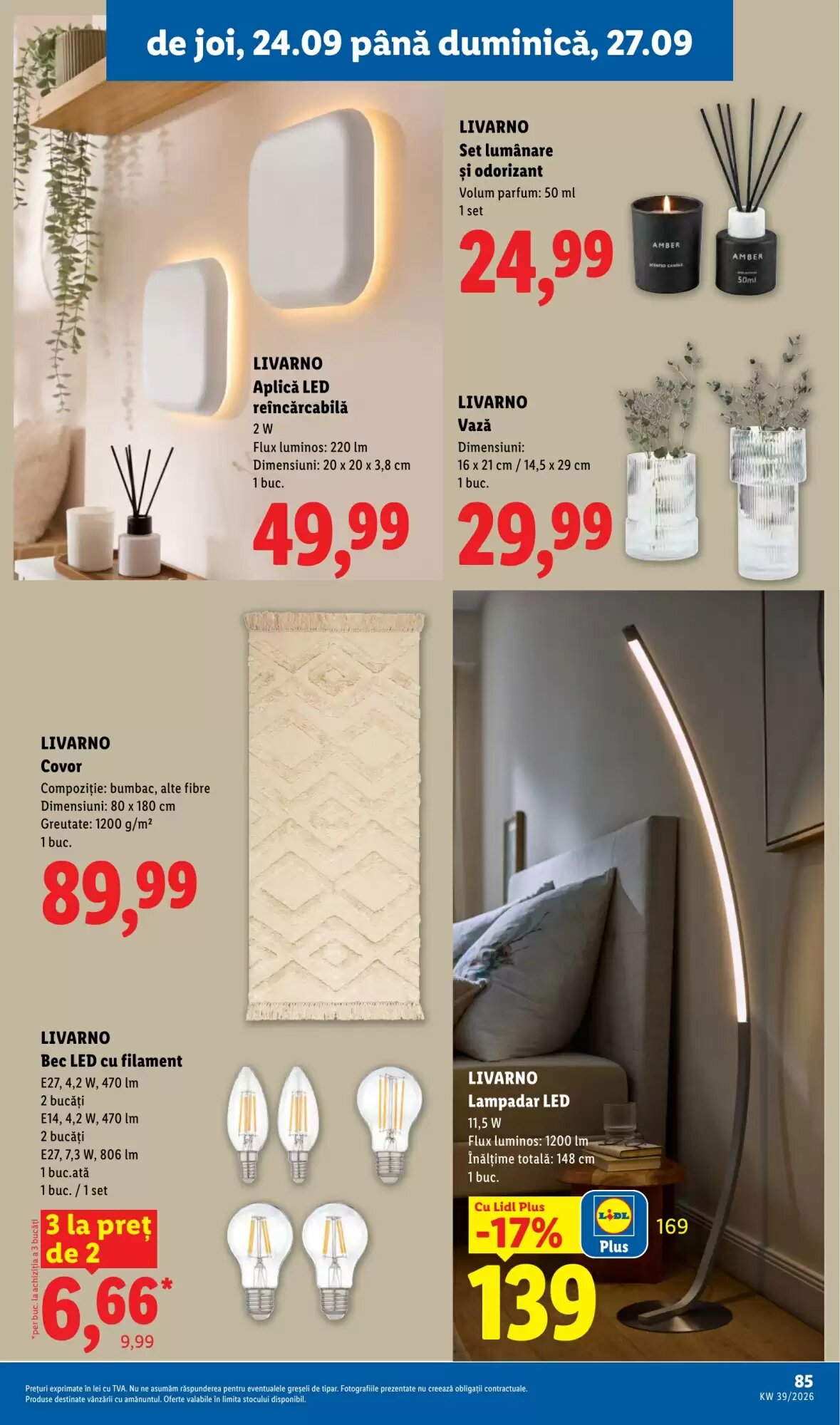 Catalogul cu oferte Lidl valabil de la 21.09.2026 - Pagina 85.