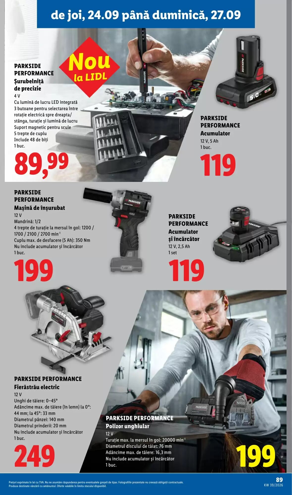 Catalogul cu oferte Lidl valabil de la 21.09.2026 - Pagina 89.