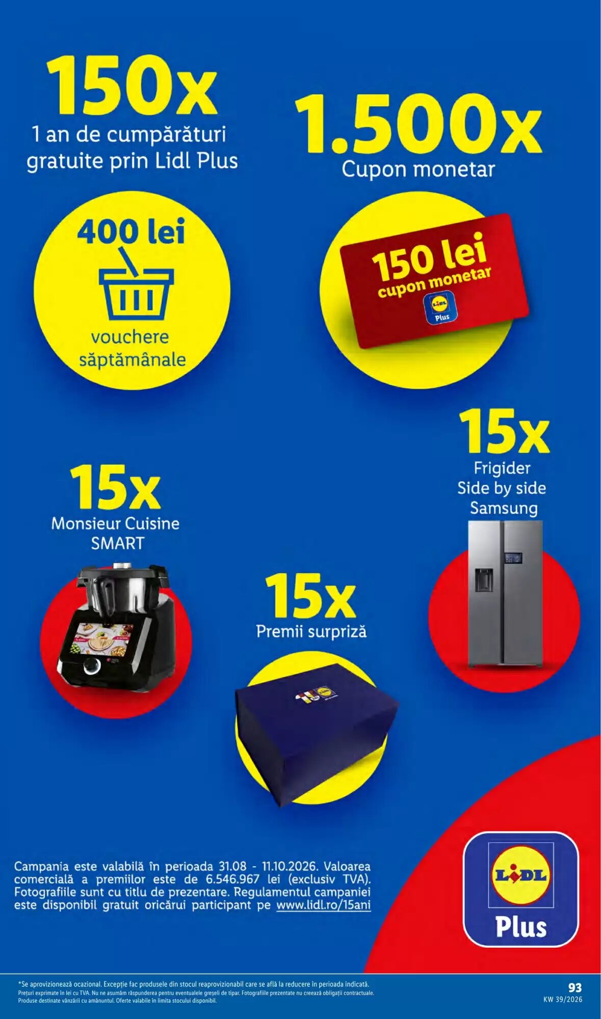 Catalogul cu oferte Lidl valabil de la 21.09.2026 - Pagina 93.